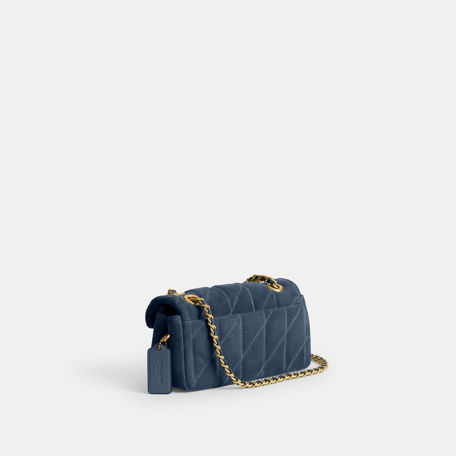 Coach Tabby 20 Geometric Patterned Chain Shoulder Bag