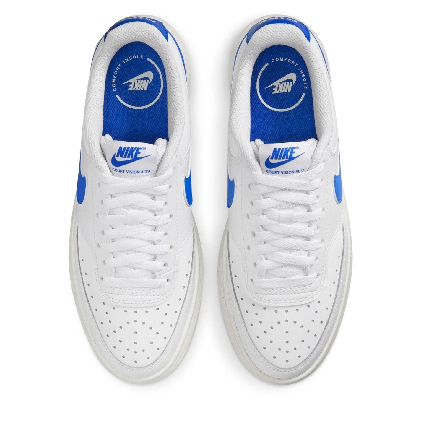 Nike Womens Court Vision Alta Shoes Low Top Trainers