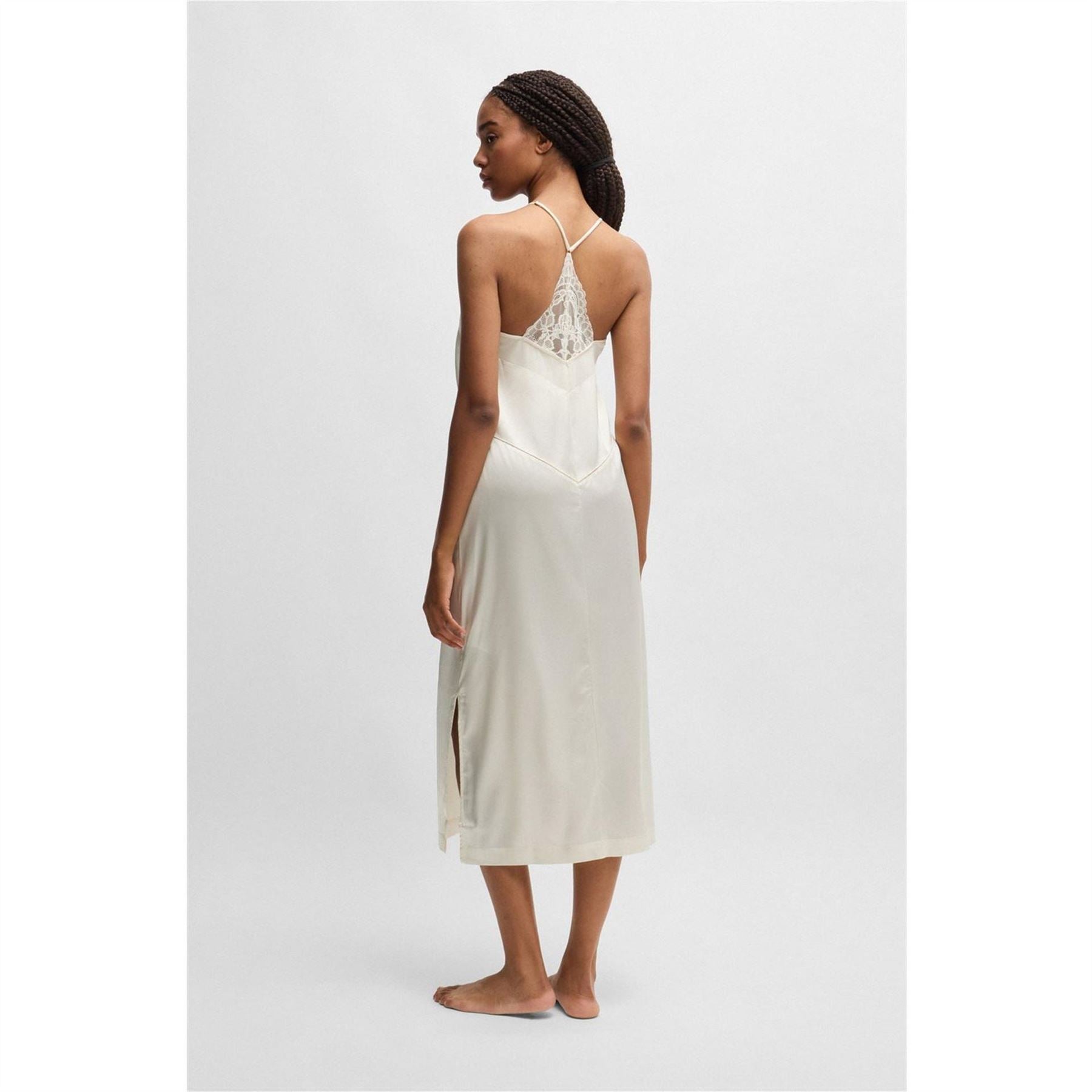 Boss Infinite V-Neck Midi Slip Dress