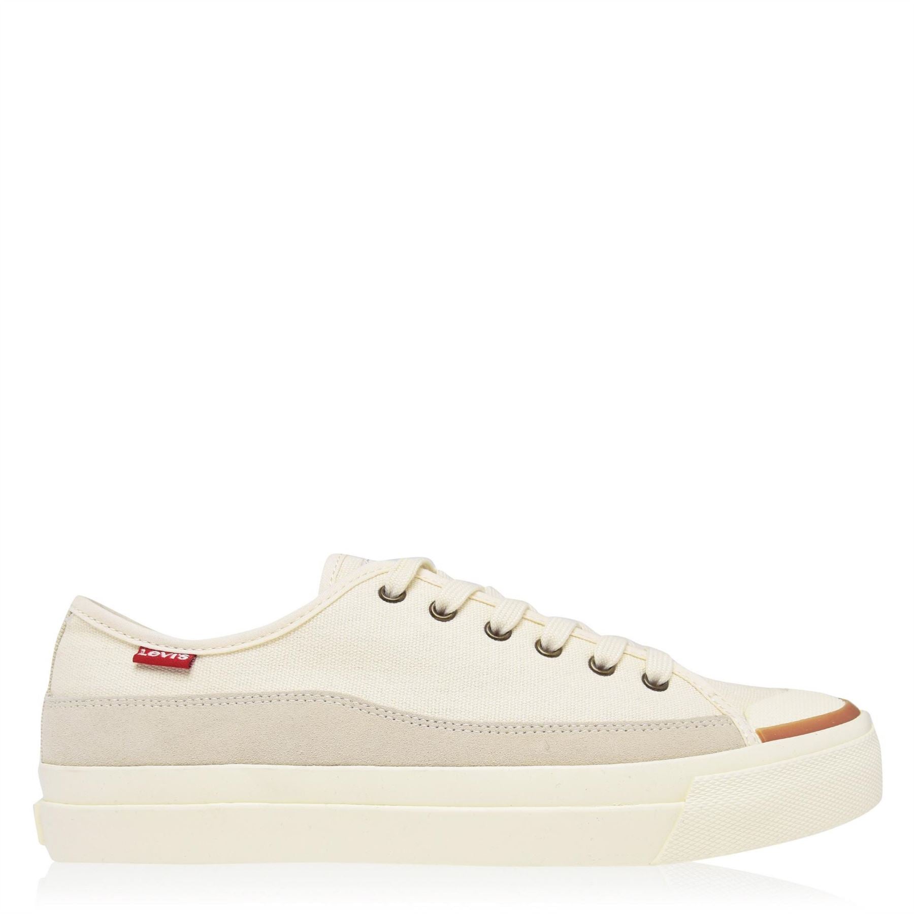 Levis Mens Canvasas Low Trainers