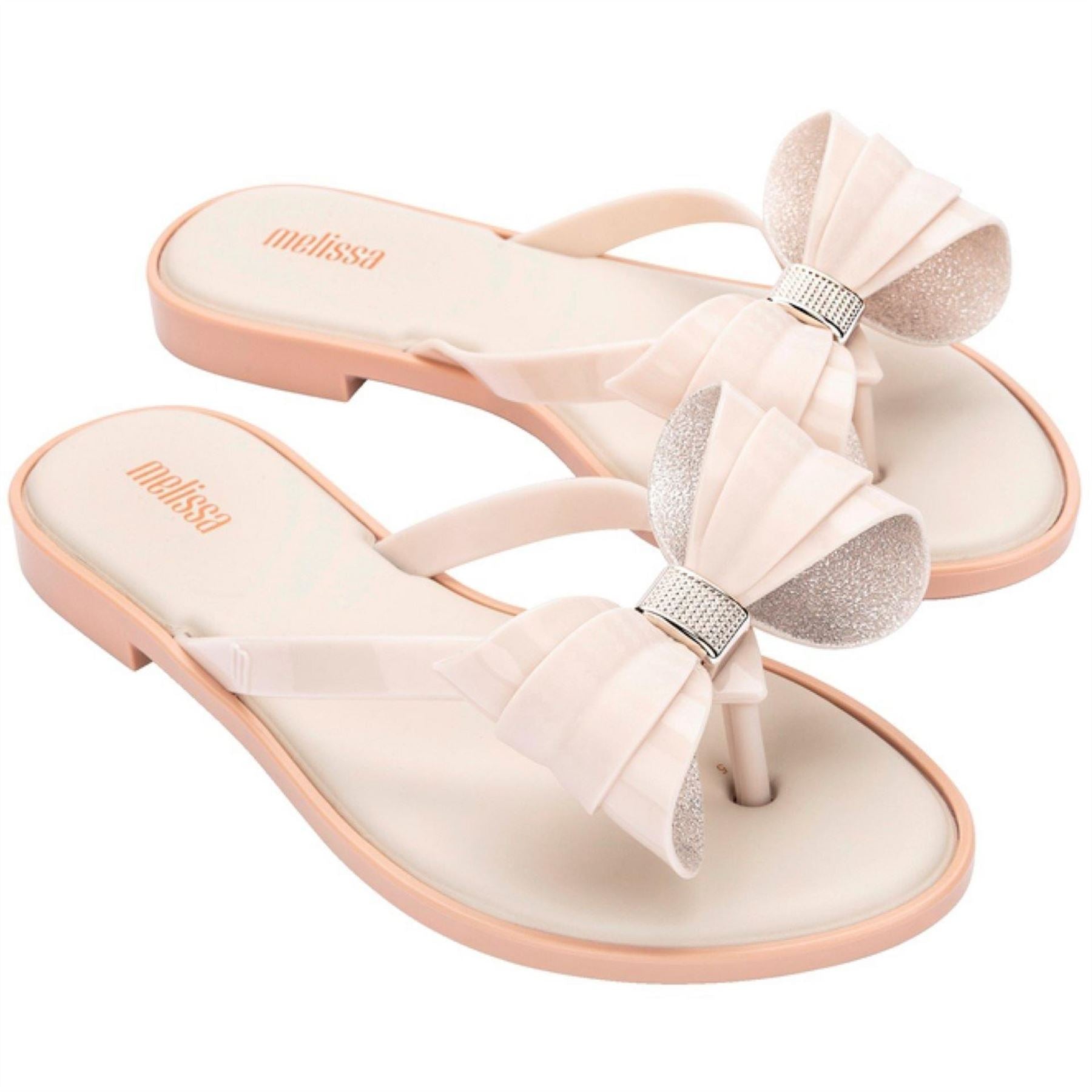 Melissa Bow Flatform Thong Toe Flip Flops