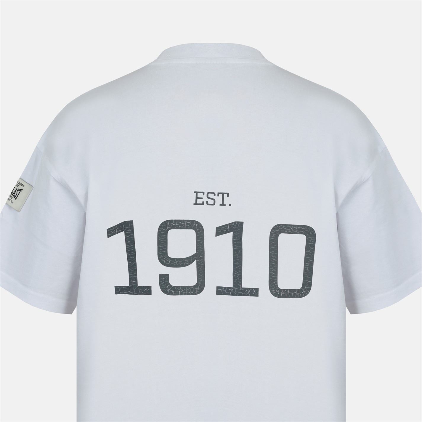 Everlast NYC Rib Crew Neck Short Sleeve Boyfriend T-Shirt