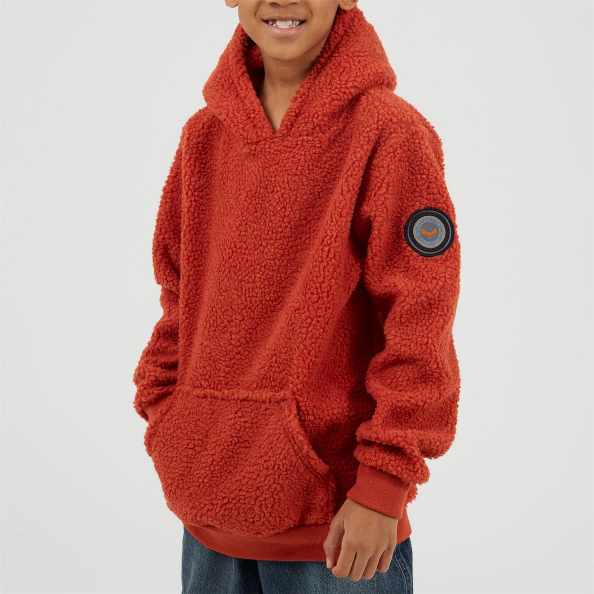 Brave Soul Kangaroo Pocket Hooded Long Sleeve Sweatshirt