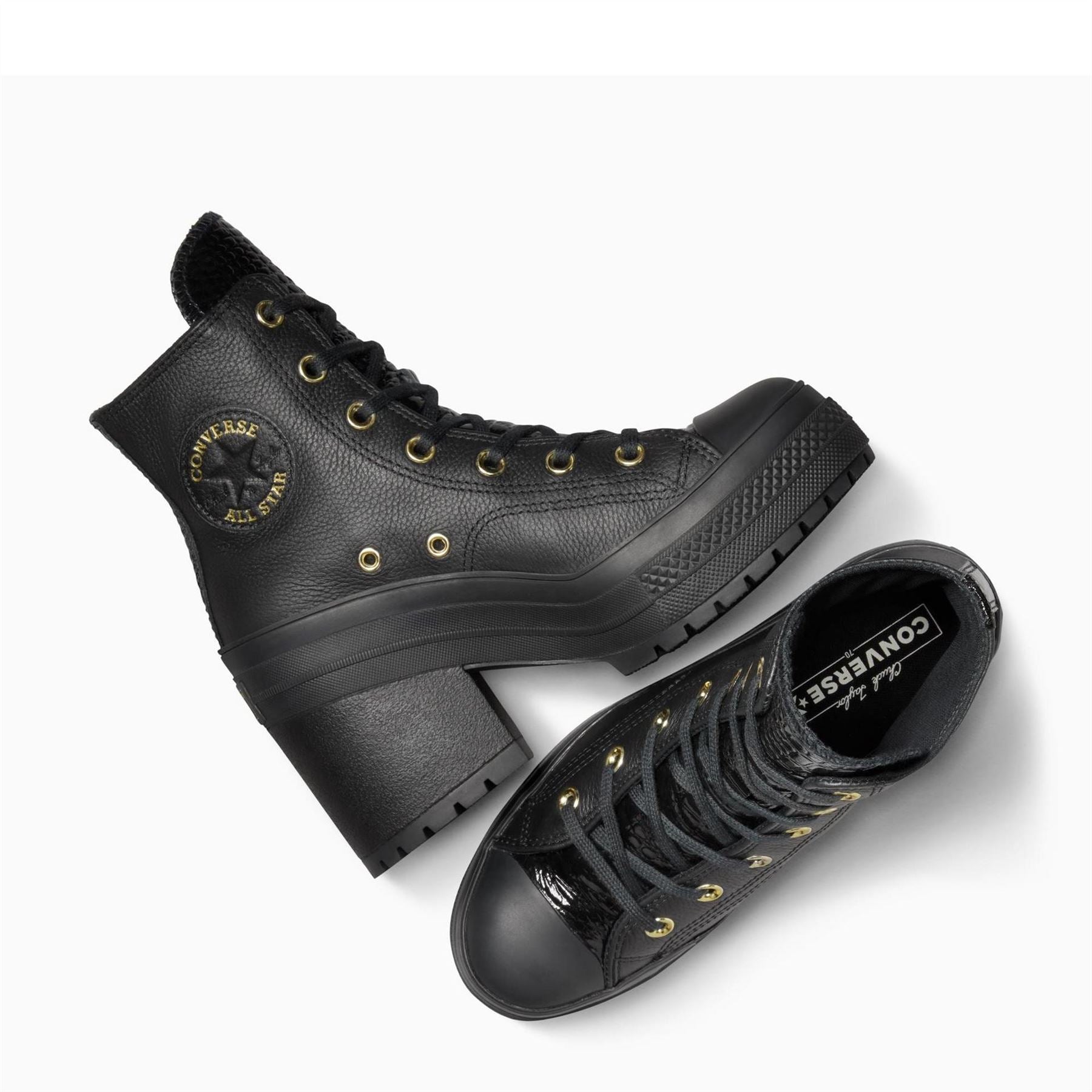Converse Adults Chuck 70 De Luxe Heel Platform Ankle Heeled Boots