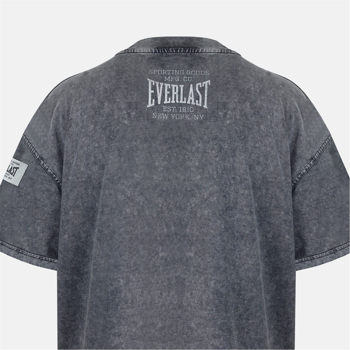 Everlast NYC Logo Crew Neck Short Sleeve Boyfriend T-Shirt