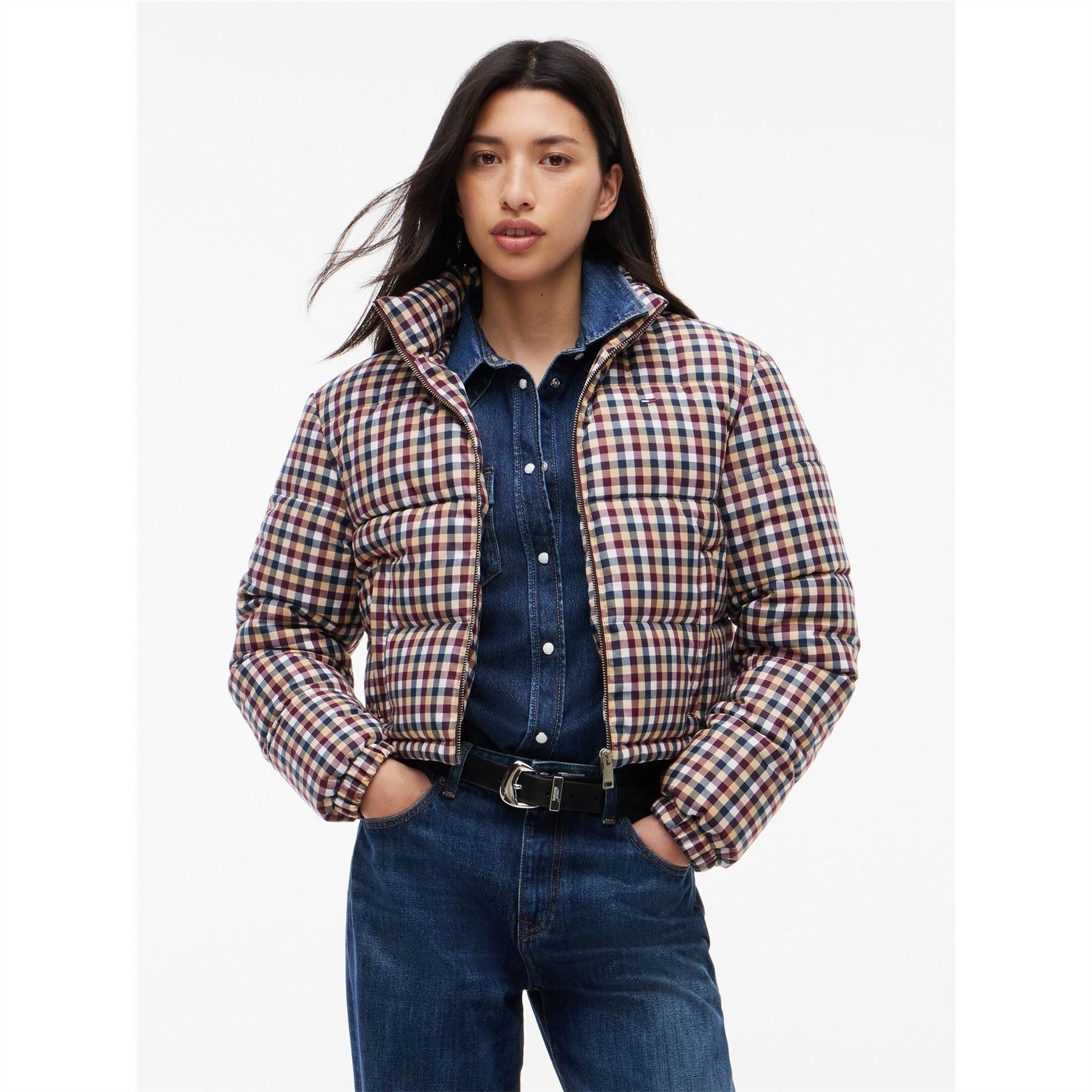 Tommy Jeans Crop Puf Jacket Ld64