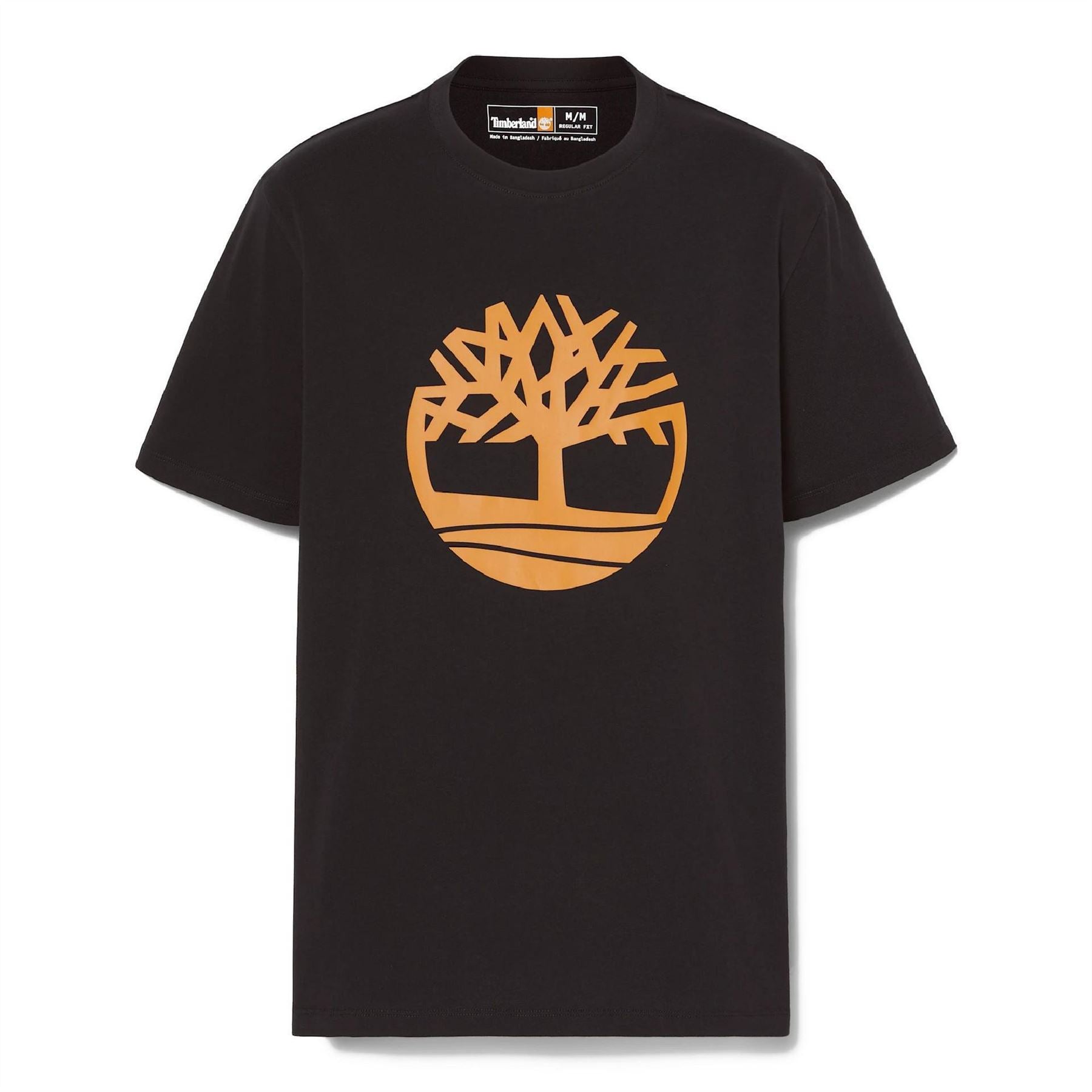 Timberland Northwood Tree Logo Cotton Short Sleeve T-Shirt