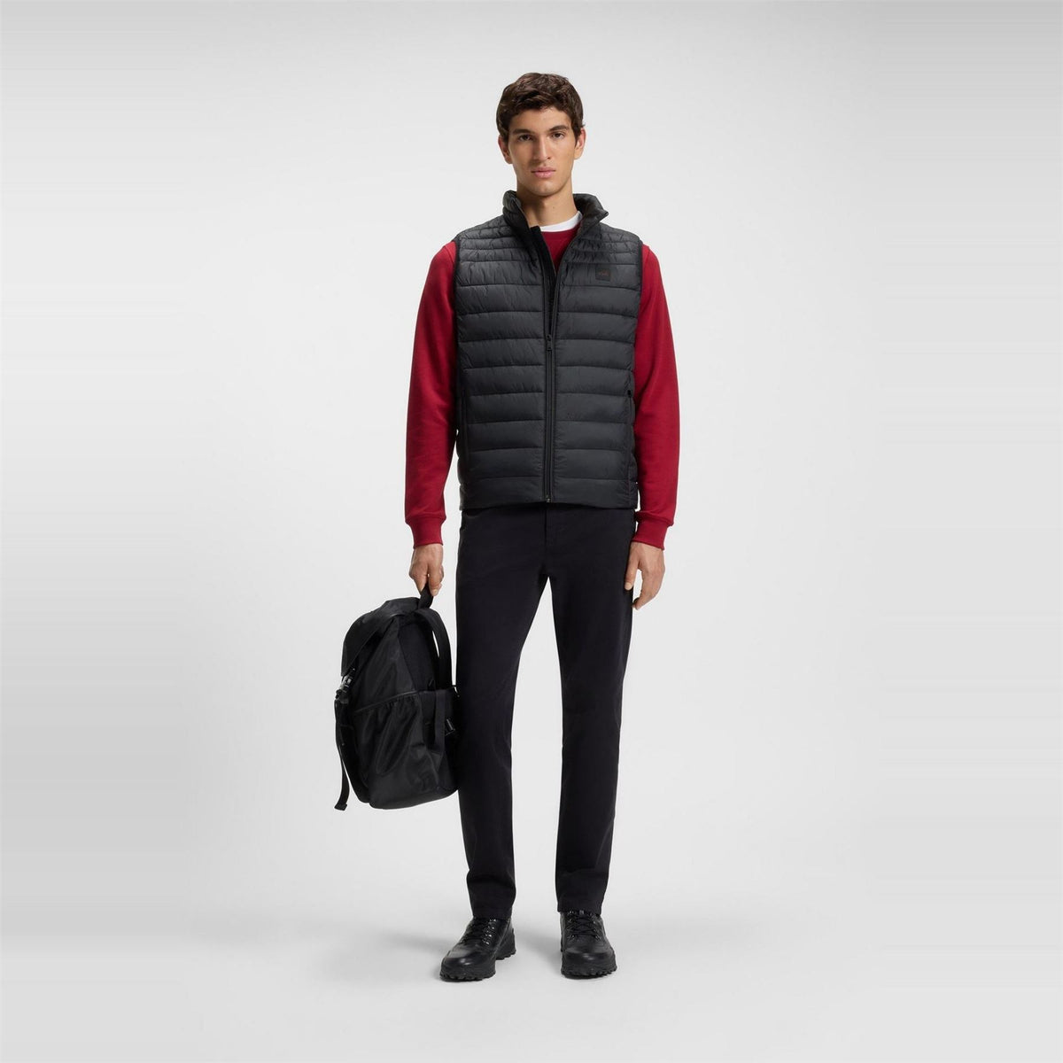 Boss Odeno Orange Slim Fit Gilet