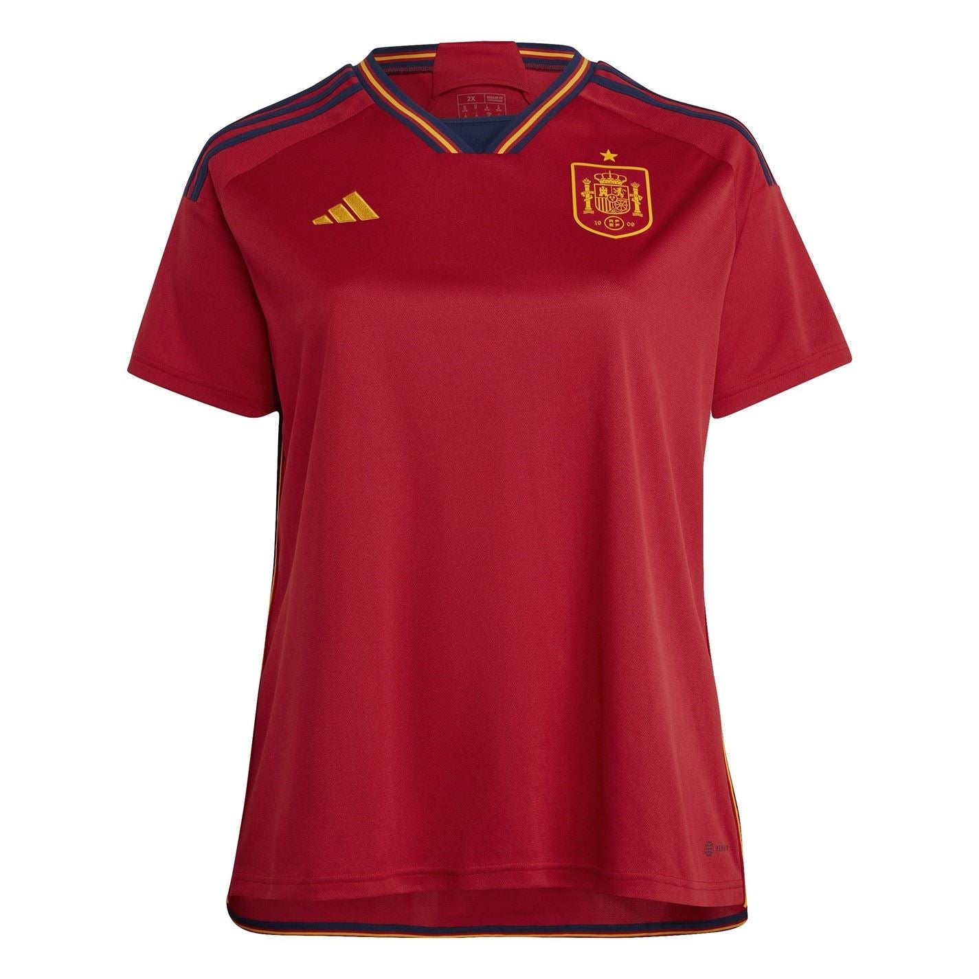 adidas Womens Spain Home Shirt 2022