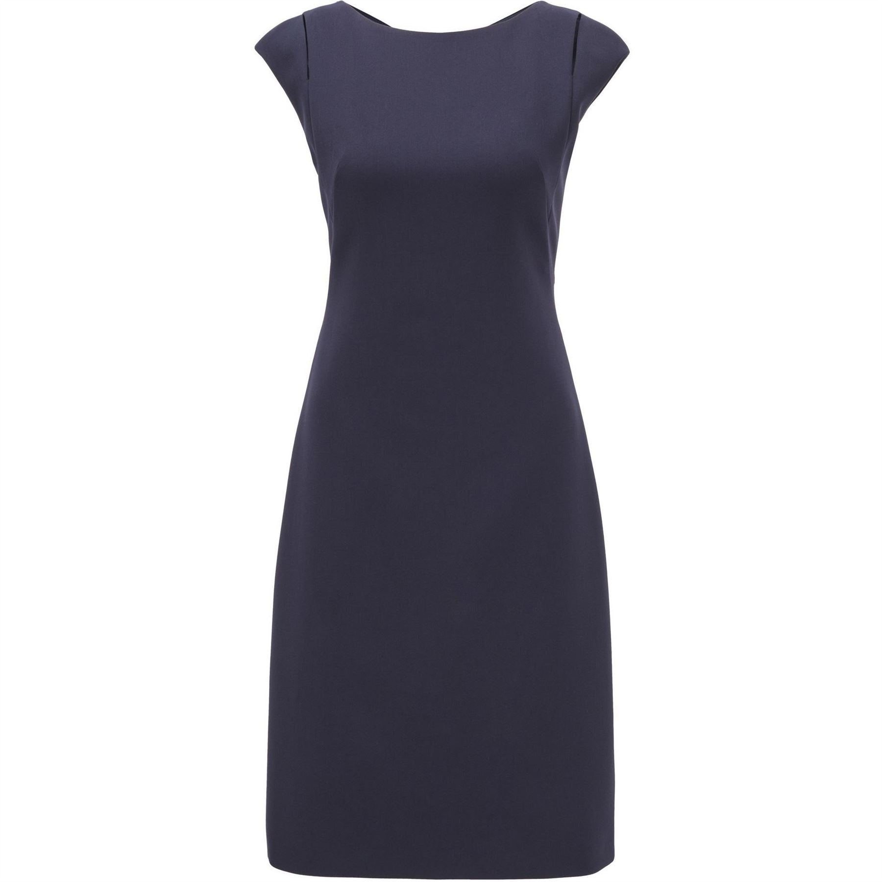 Hugo Boat Neck Knee Length Dress