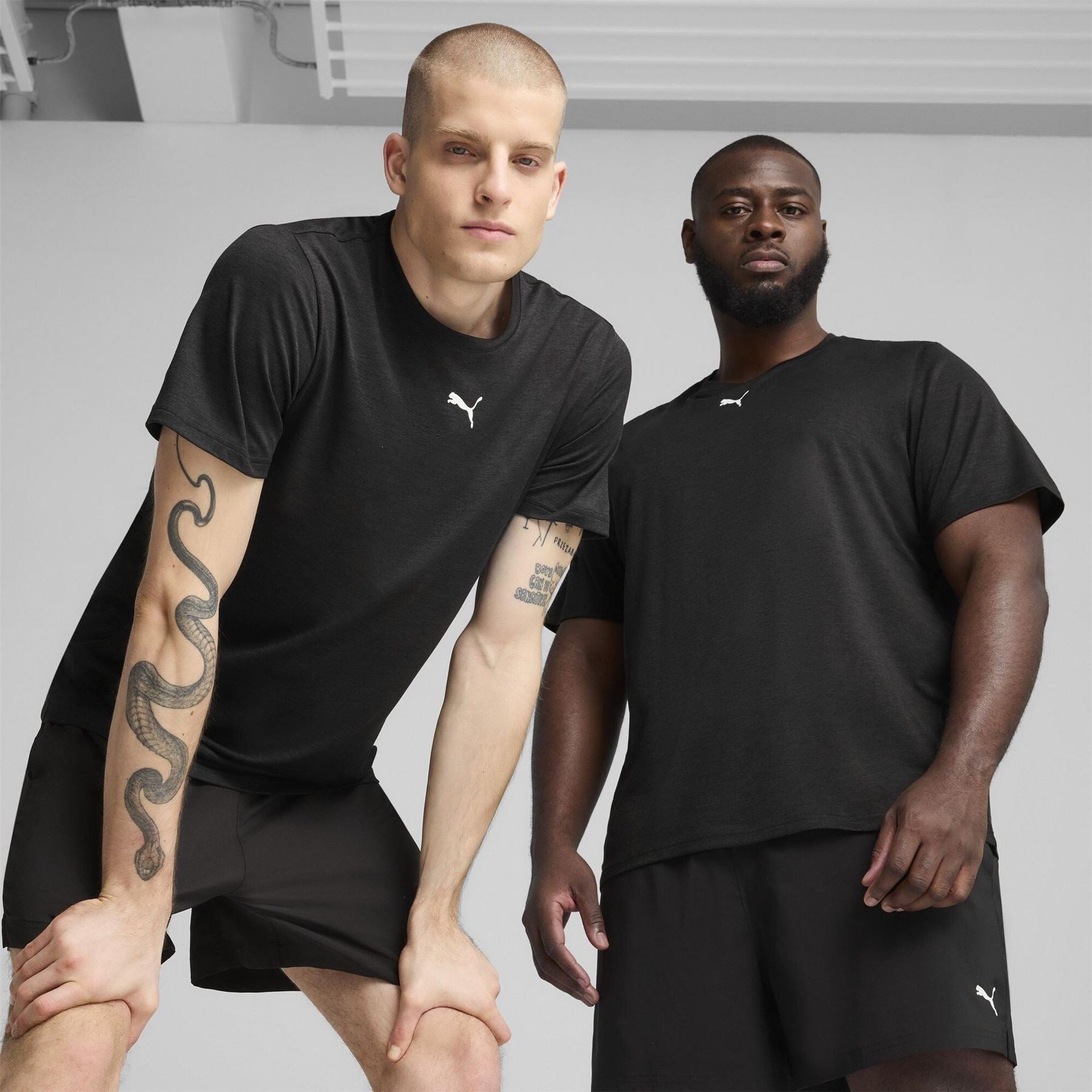 Puma Tad Short Sleeve Performance Gym Top
