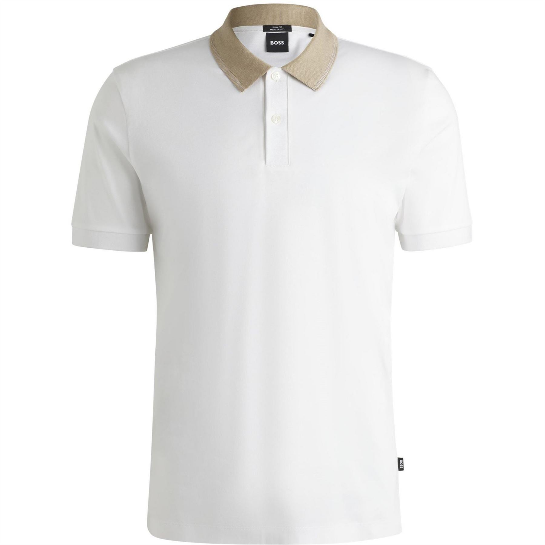 Boss Phillipson Cotton Short Sleeve Slim Fit Polo Shirt