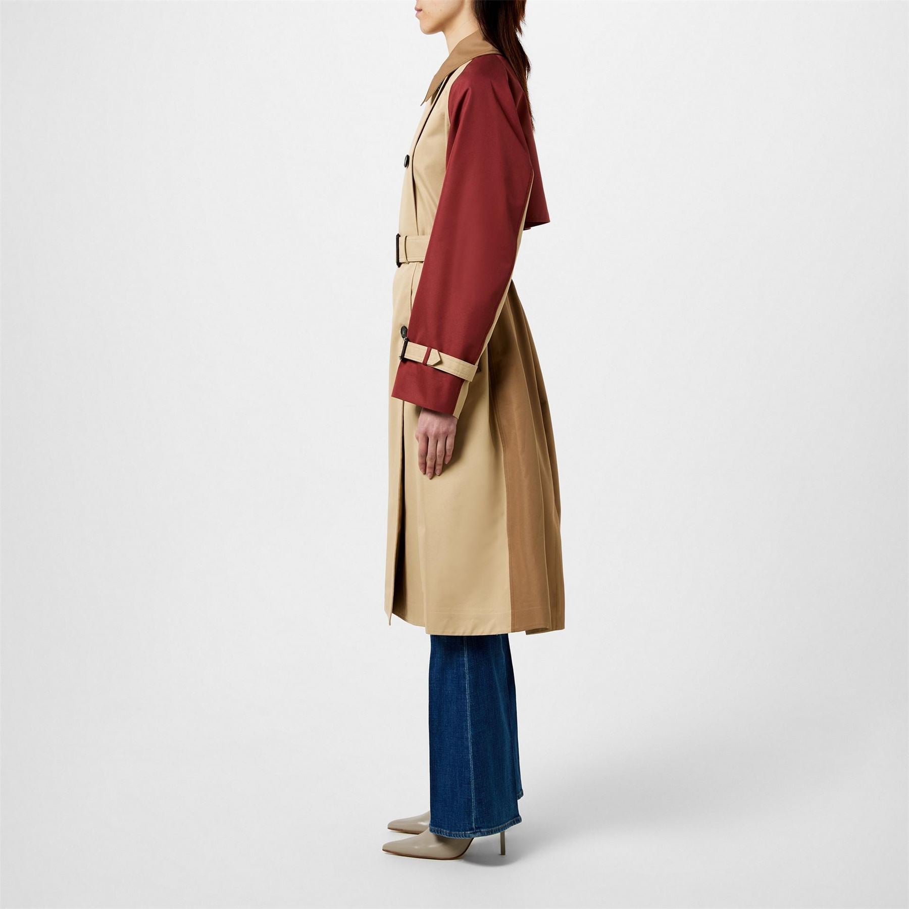 Weekend Max Mara Canasta Miele Trench Coat.
