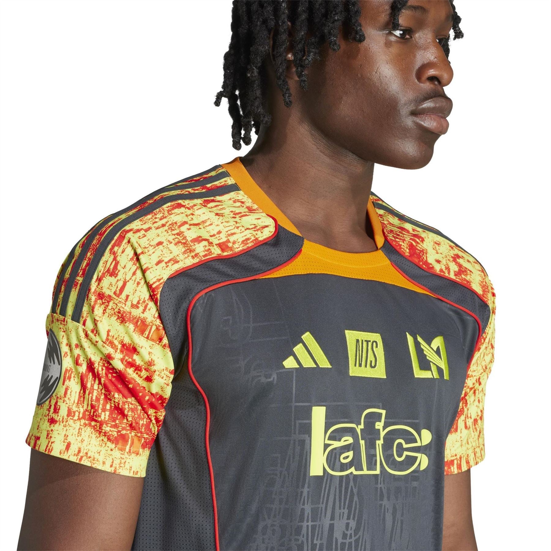 adidas LAFC Crew Neck Raglan Sleeve Jersey
