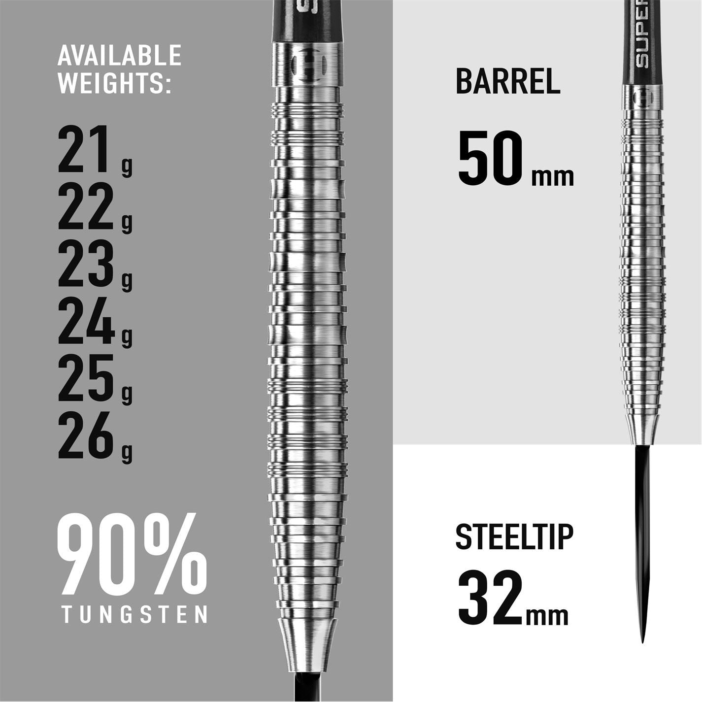 Harrows Darts Nx90 90 Percent  Tungsten Darts