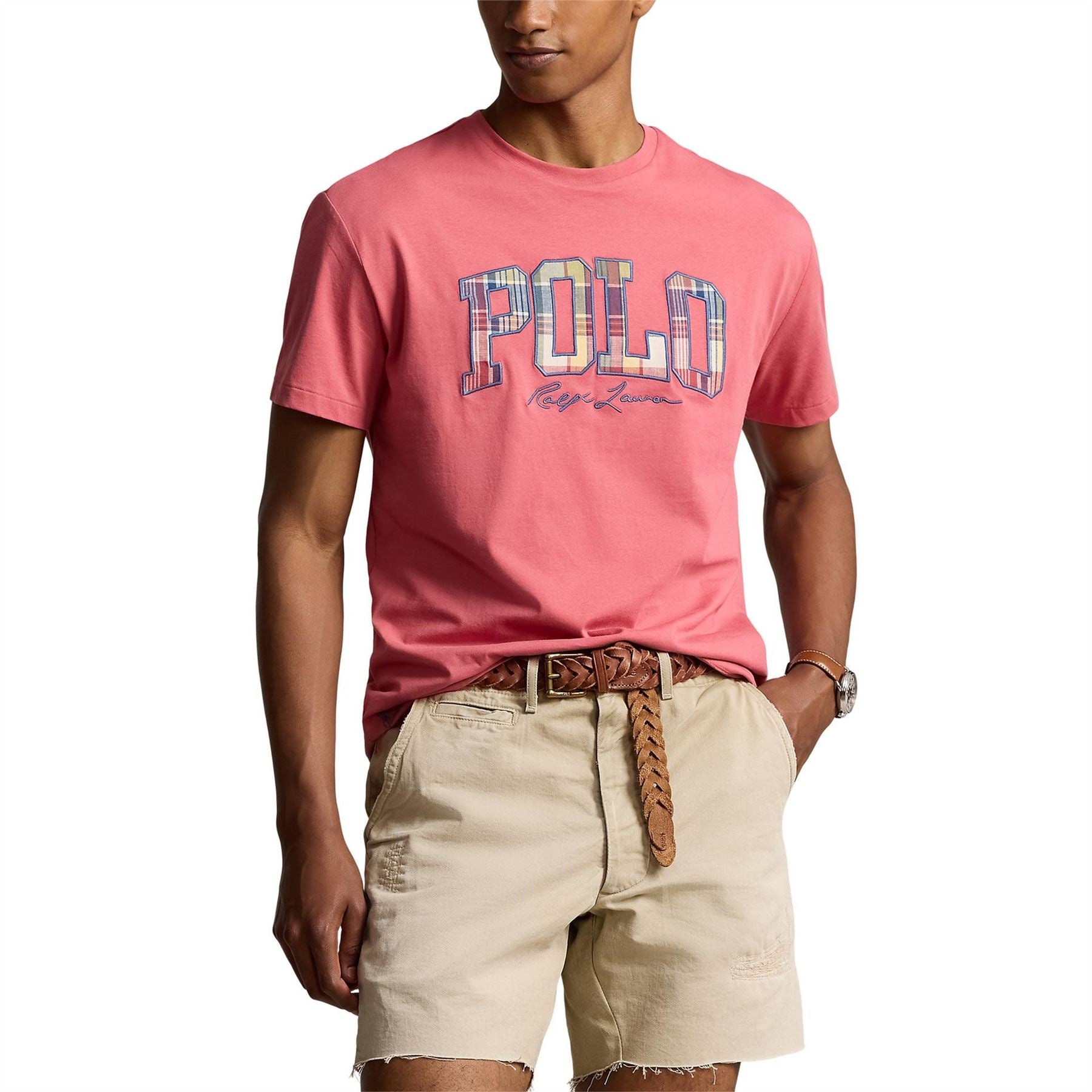 Polo Ralph Lauren Regular Fit Crew Neck Arch Lettering Shirt
