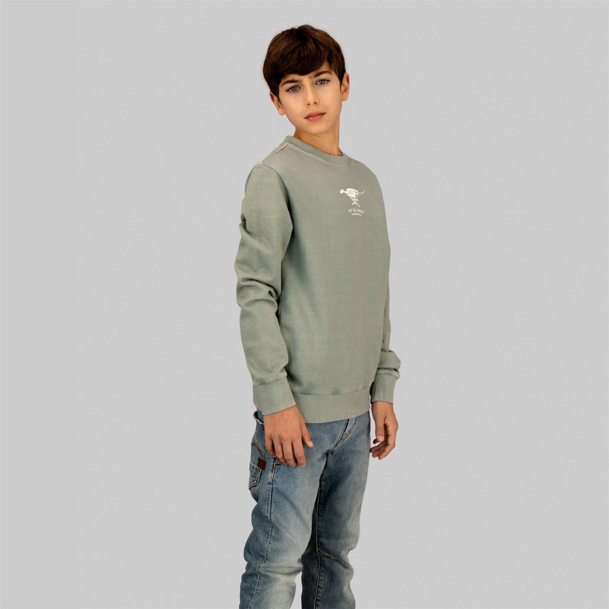 G Star Junior Crew Neck Regular Fit Sweatshirt
