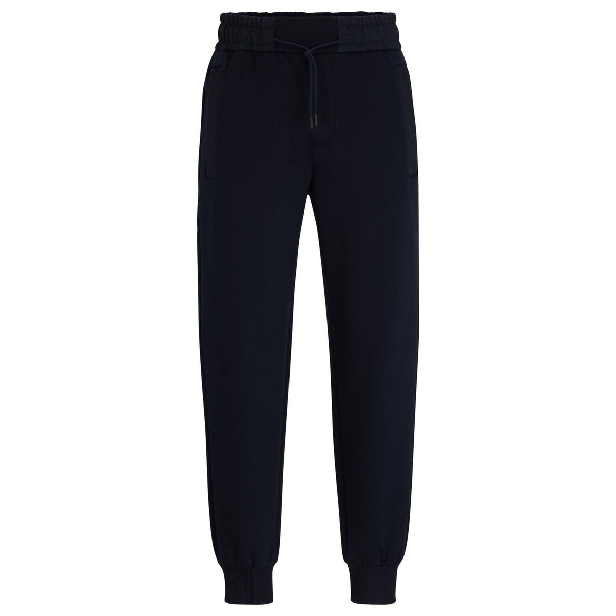 Boss Larsen Solid Patterned Slim Joggers