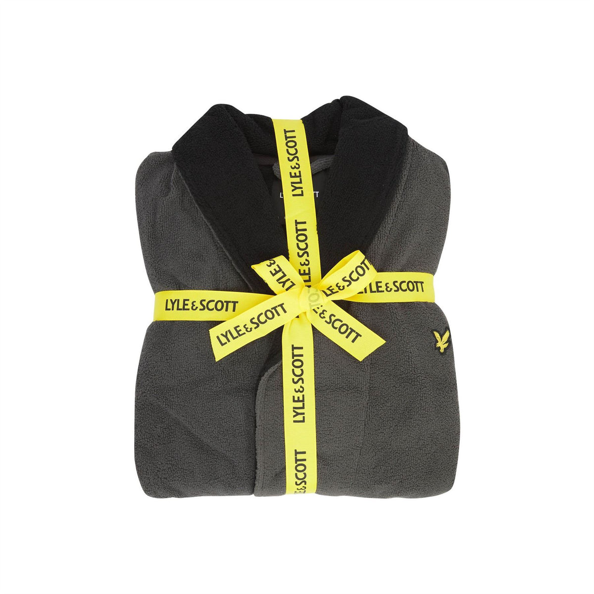 Lyle and Scott Contrast Trim Absorbent Towel Dressing Gown