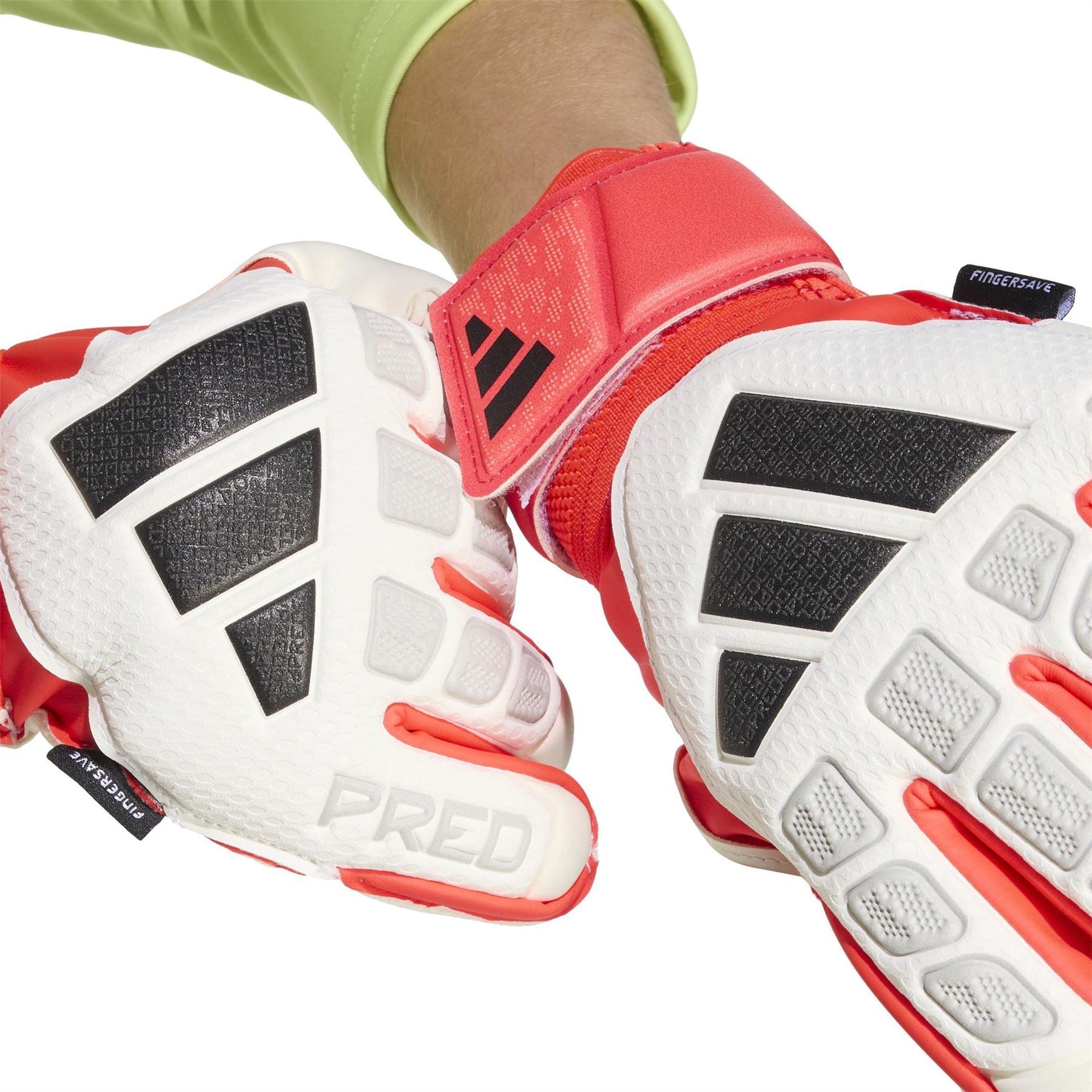 adidas Predator Match Fingersave Goalkeeper Gloves Juniors