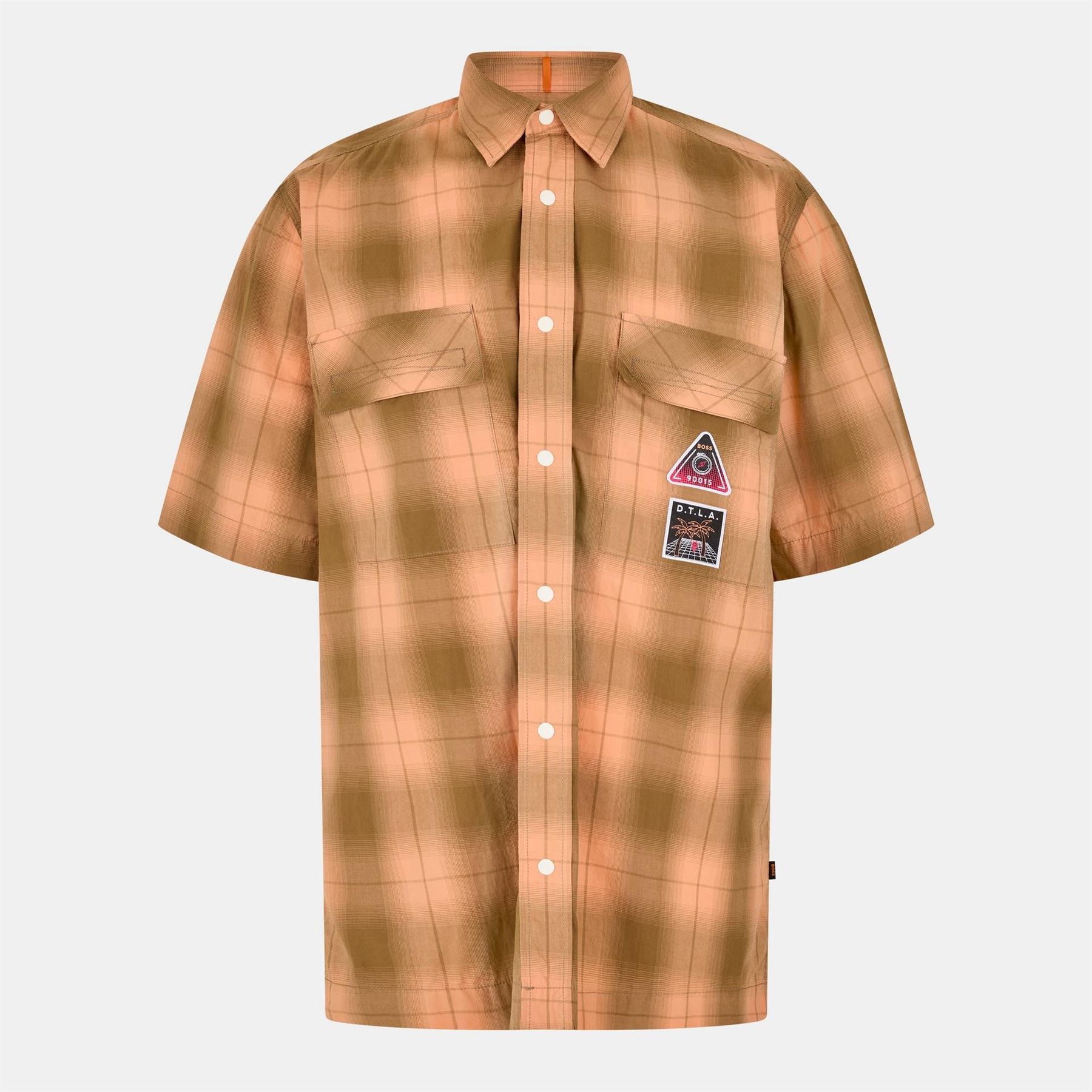 Boss Larch Regular Fit Short Sleeve Shirt