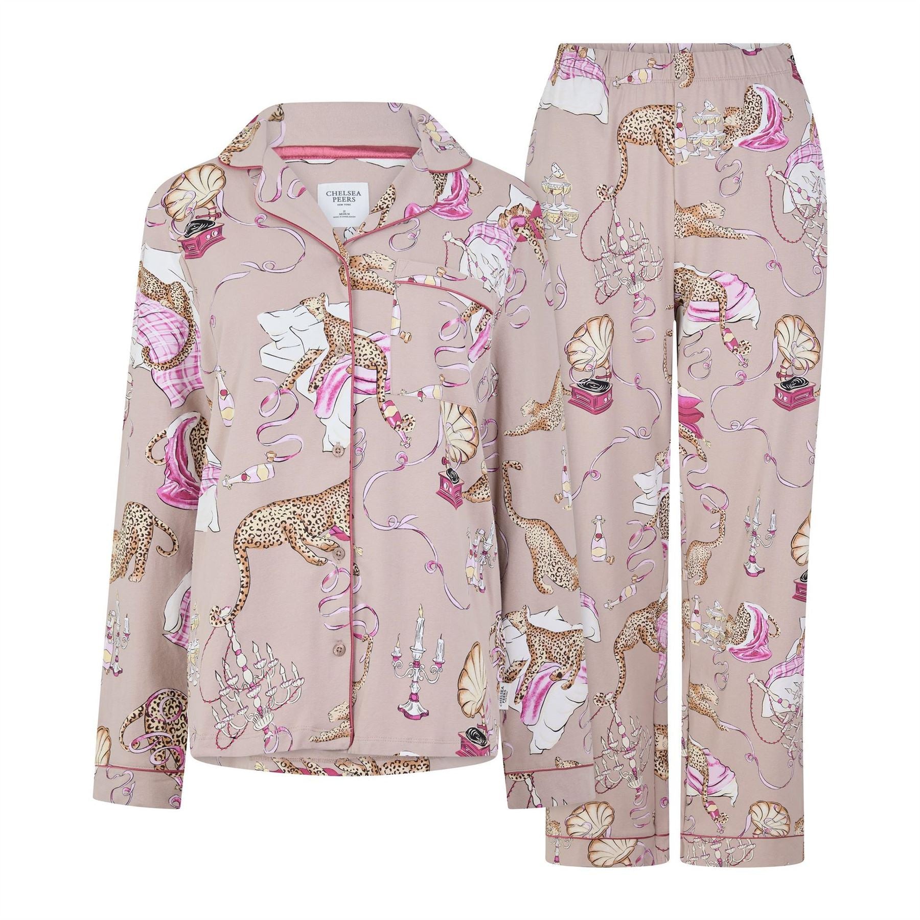 Chelsea Peers Button Up Pj Ld64