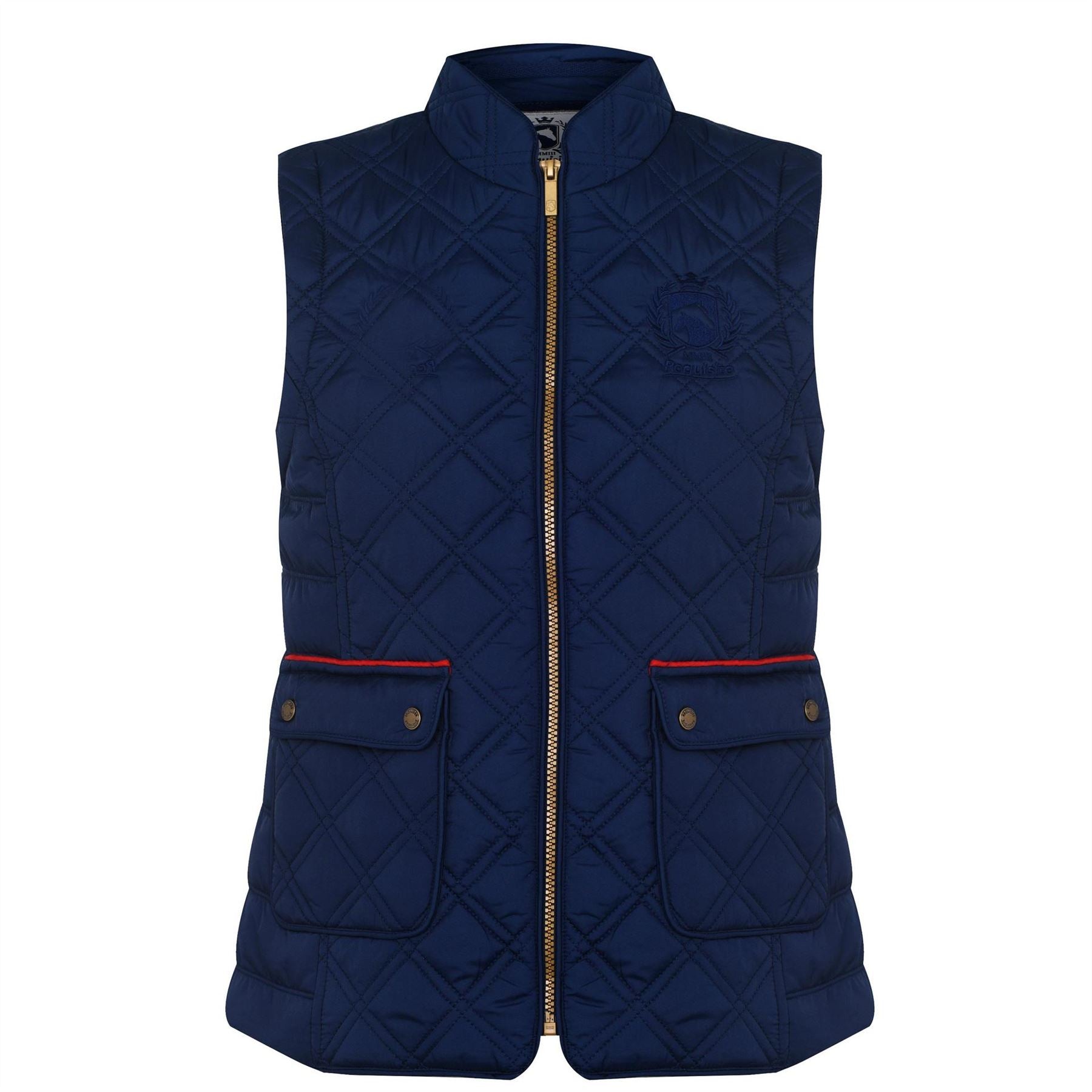 Requisite Quilted Slim Fit Gilet