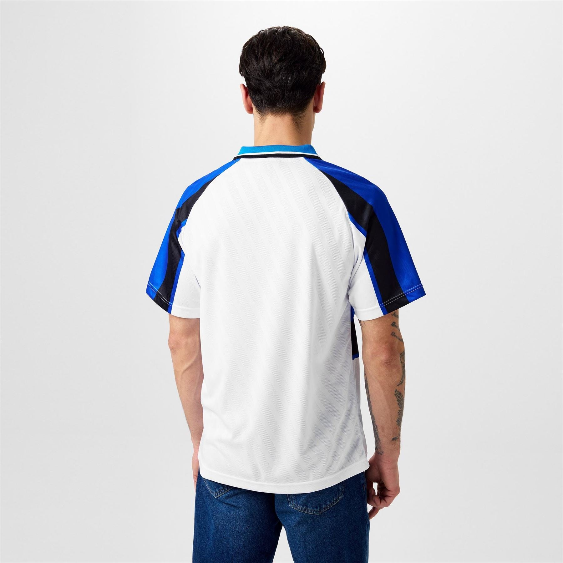 Score Draw Internazionale Retro Away Shirt 1996 1997 Adults