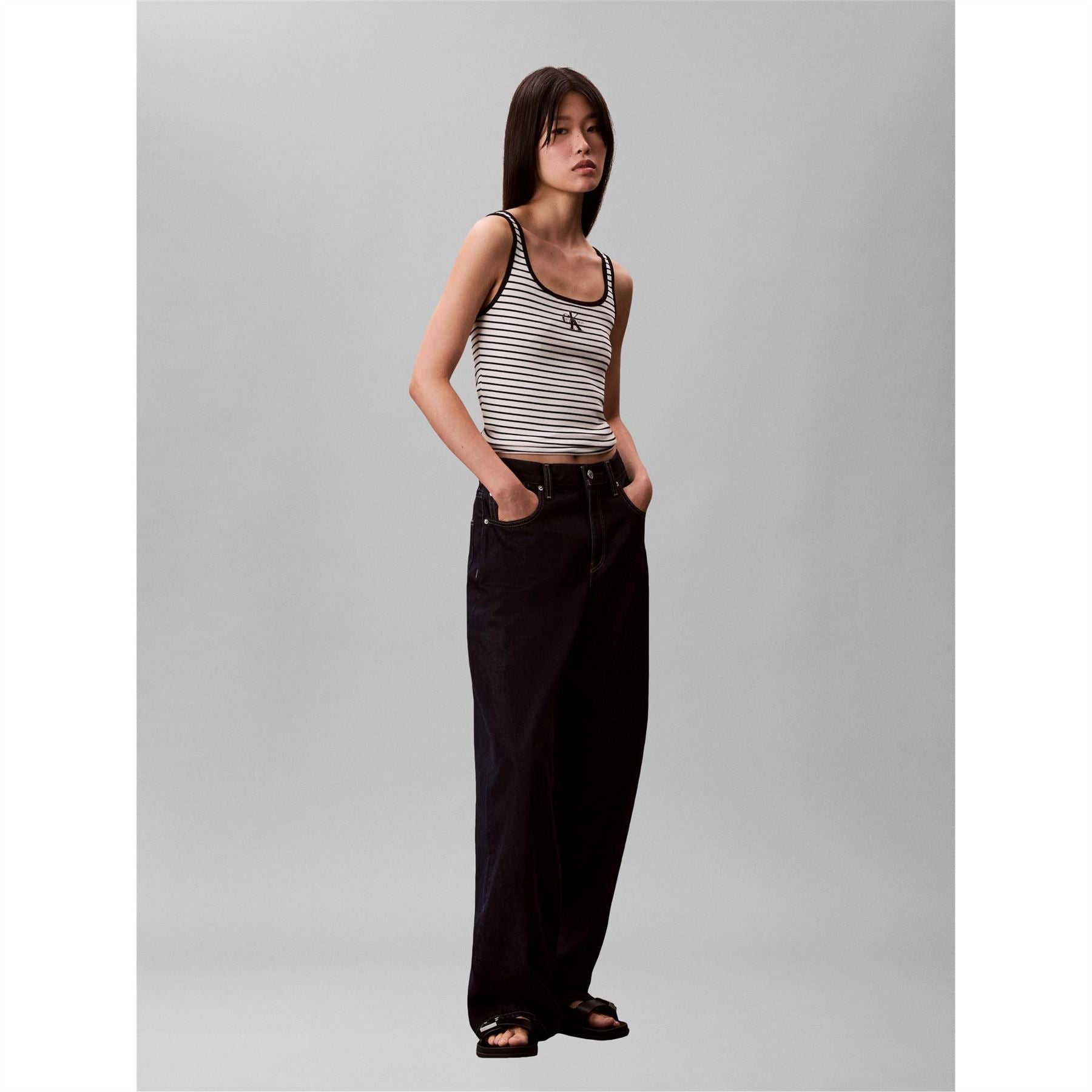 Calvin Klein Jeans Scoop Neck Tank Ld63