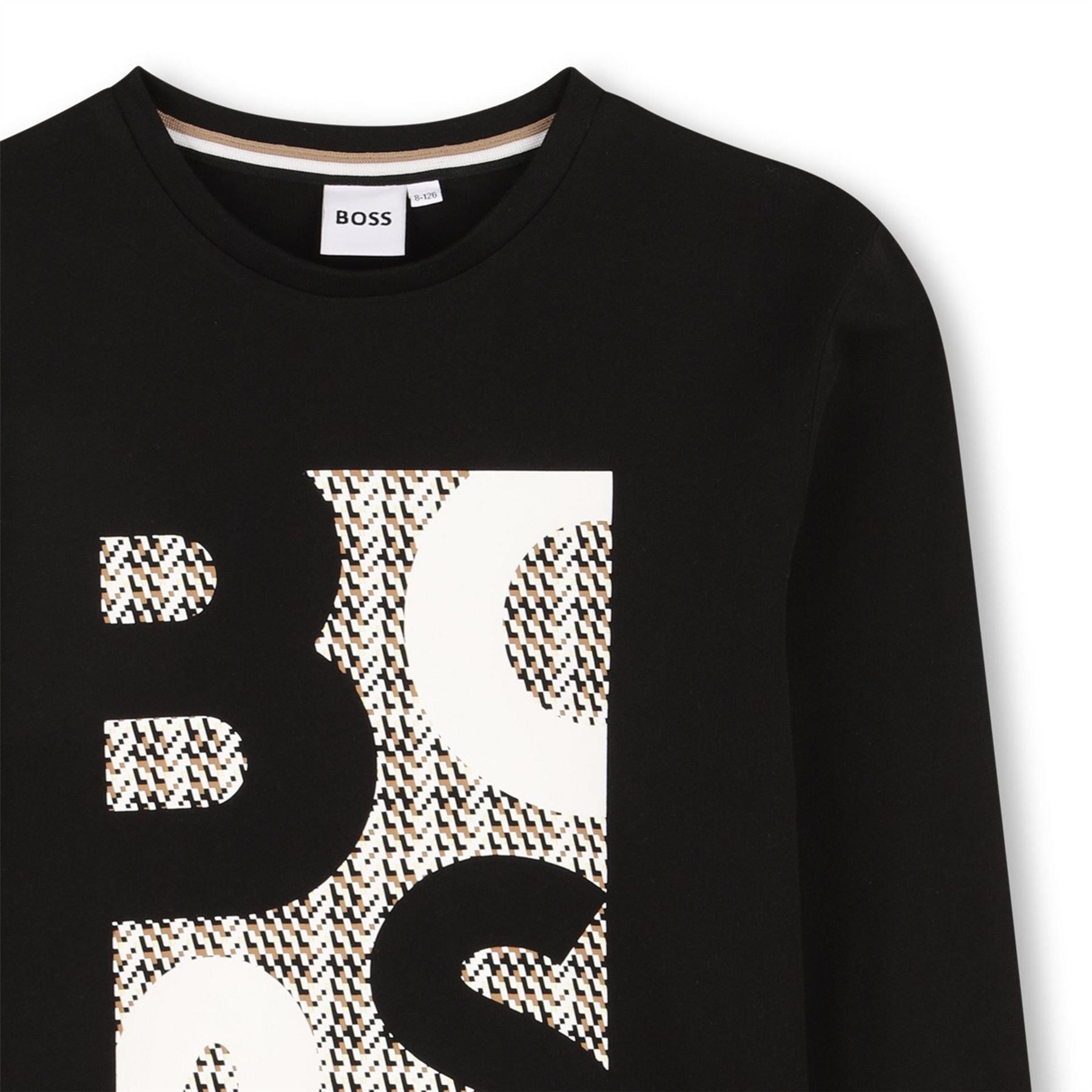 Boss Long Sleeve Graphic T-Shirt