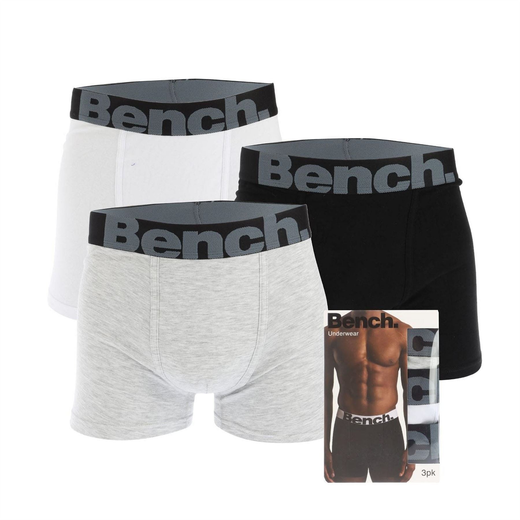 Bench 3 Pack Boxer Shorts