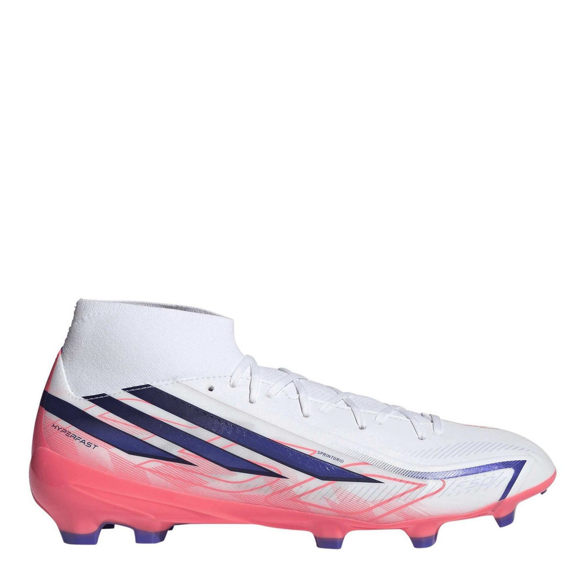 adidas Mens Hyperfast League Mid Firm Ground Football Boots