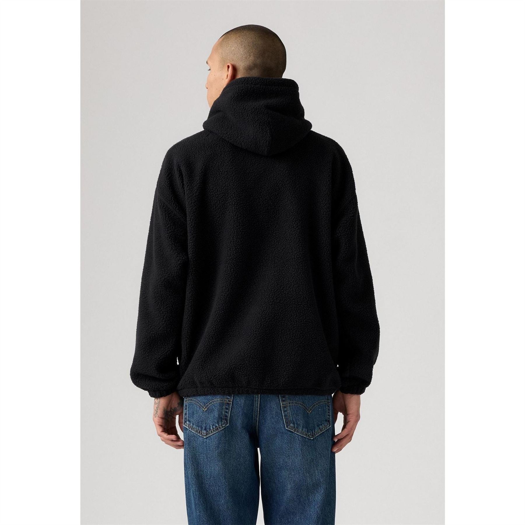 Levis Hooded Neck Long Sleeve Sweatshirt