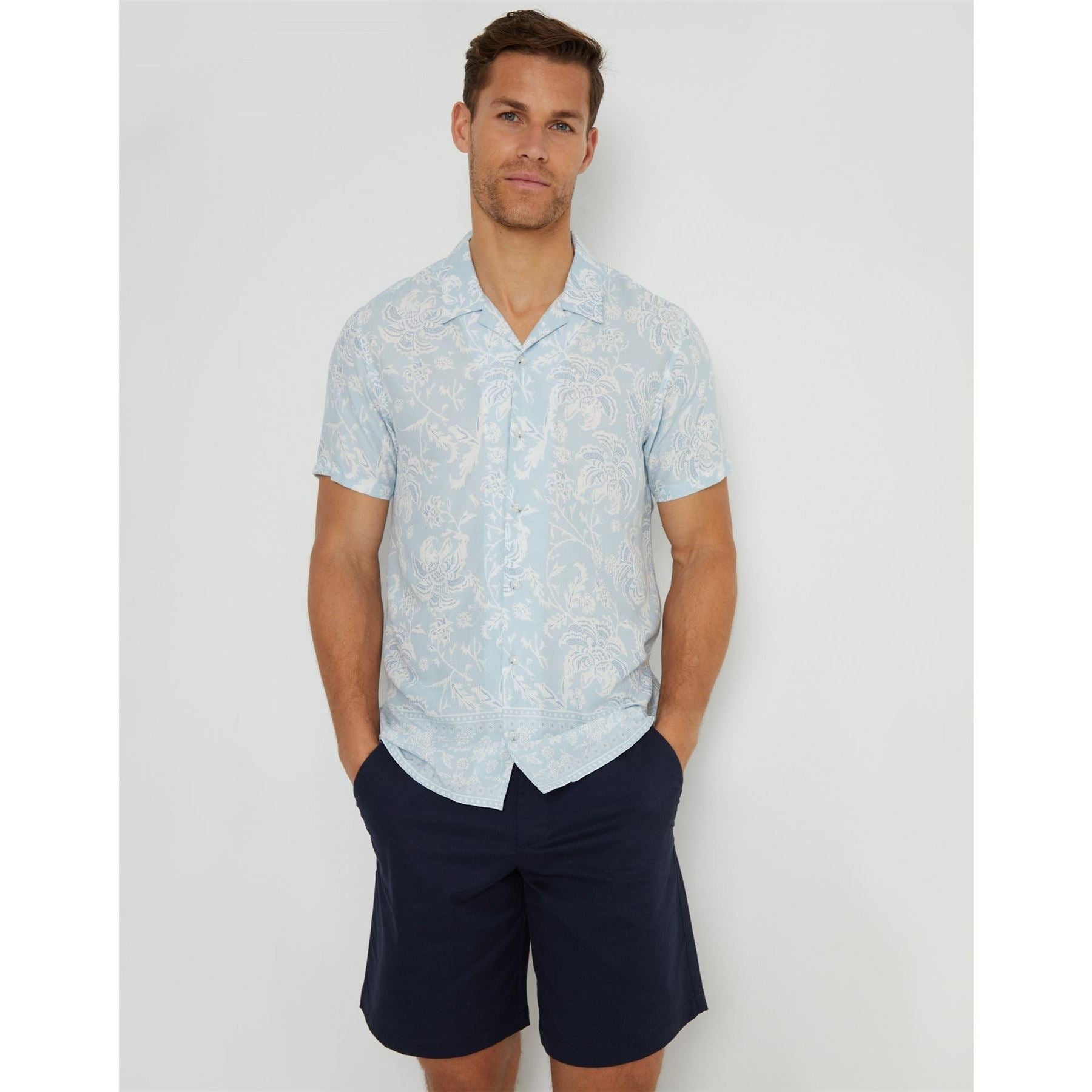 Threadbare Regular Fit Short Sleeve Shirt