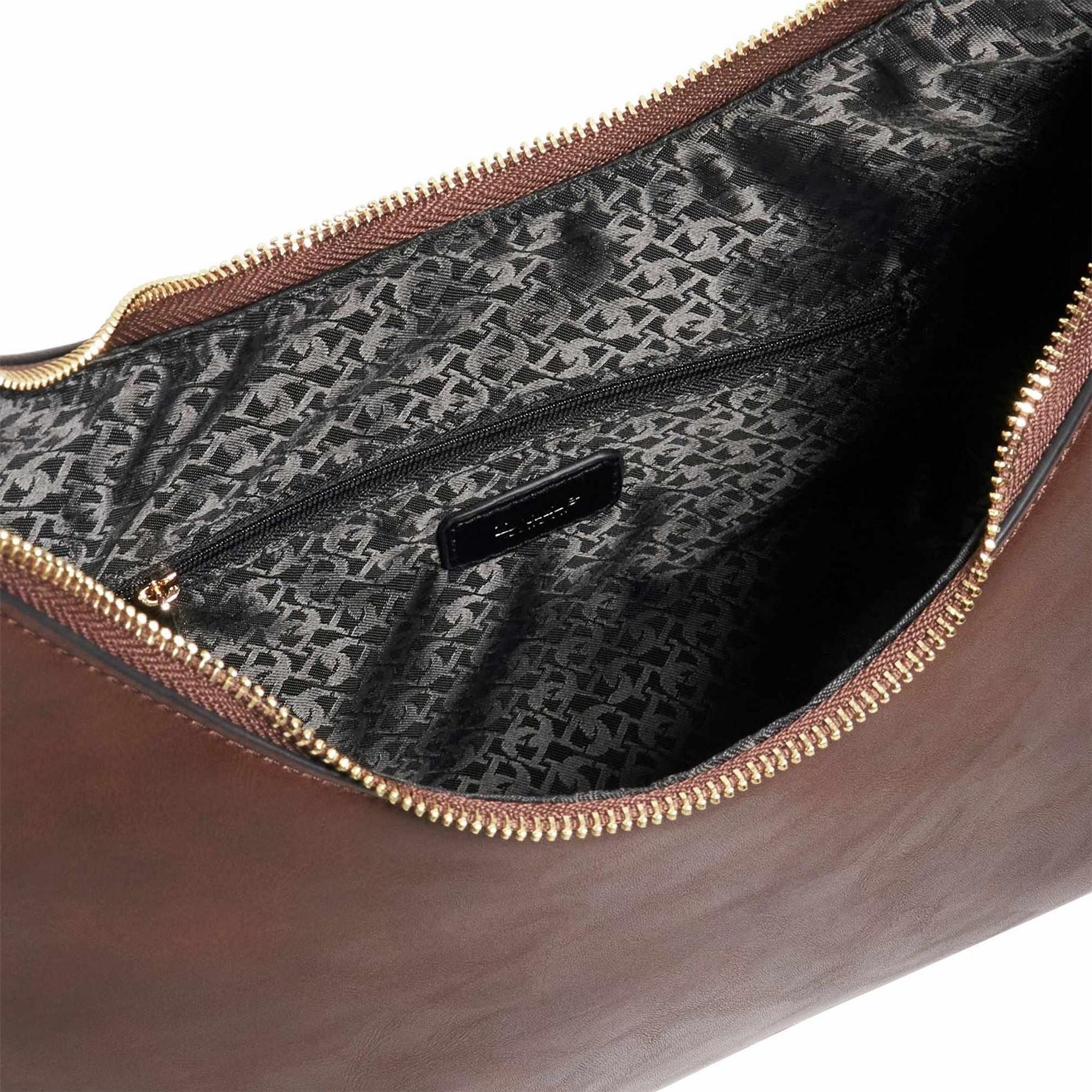 Dune London Daintily Crescent Shape Hobo Bag with Gold Tone Hardware