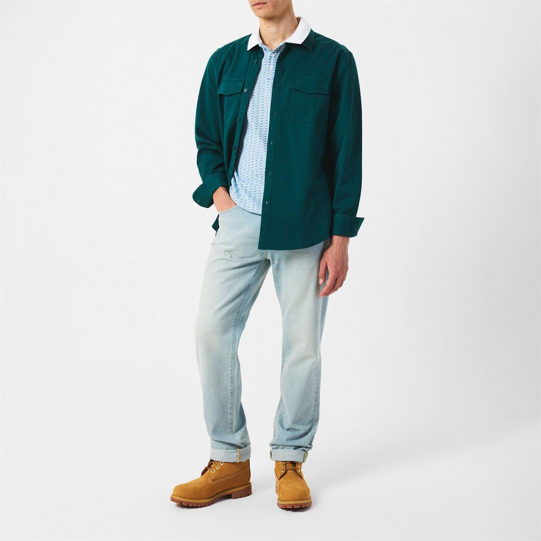 Original Penguin Regular Fit Long Sleeve Shirt
