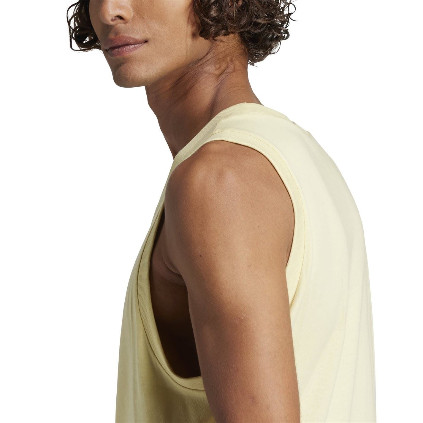 adidas Mens Essentials Small Logo Tank Top