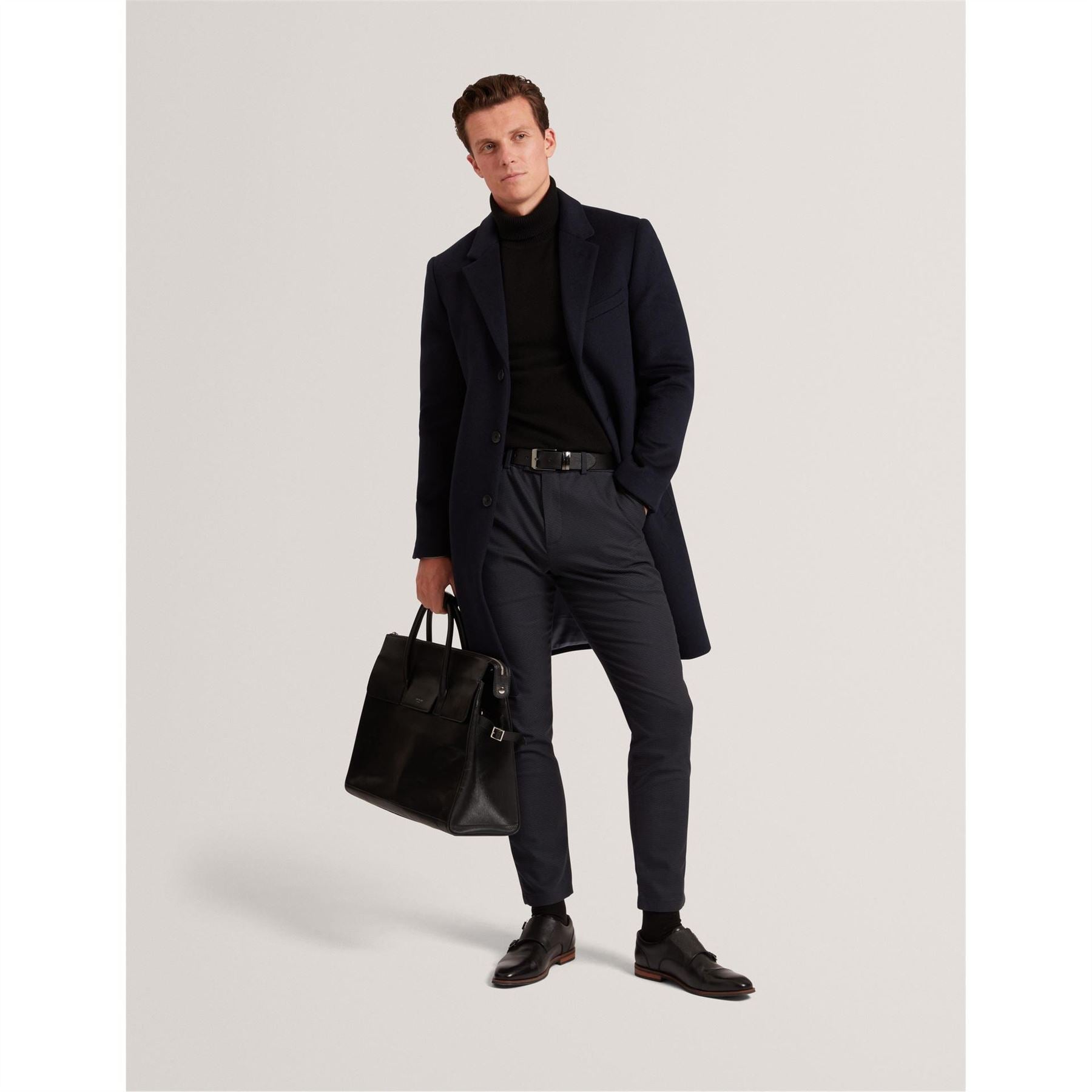 Ted Baker Houndstooth Slim Fit Trousers