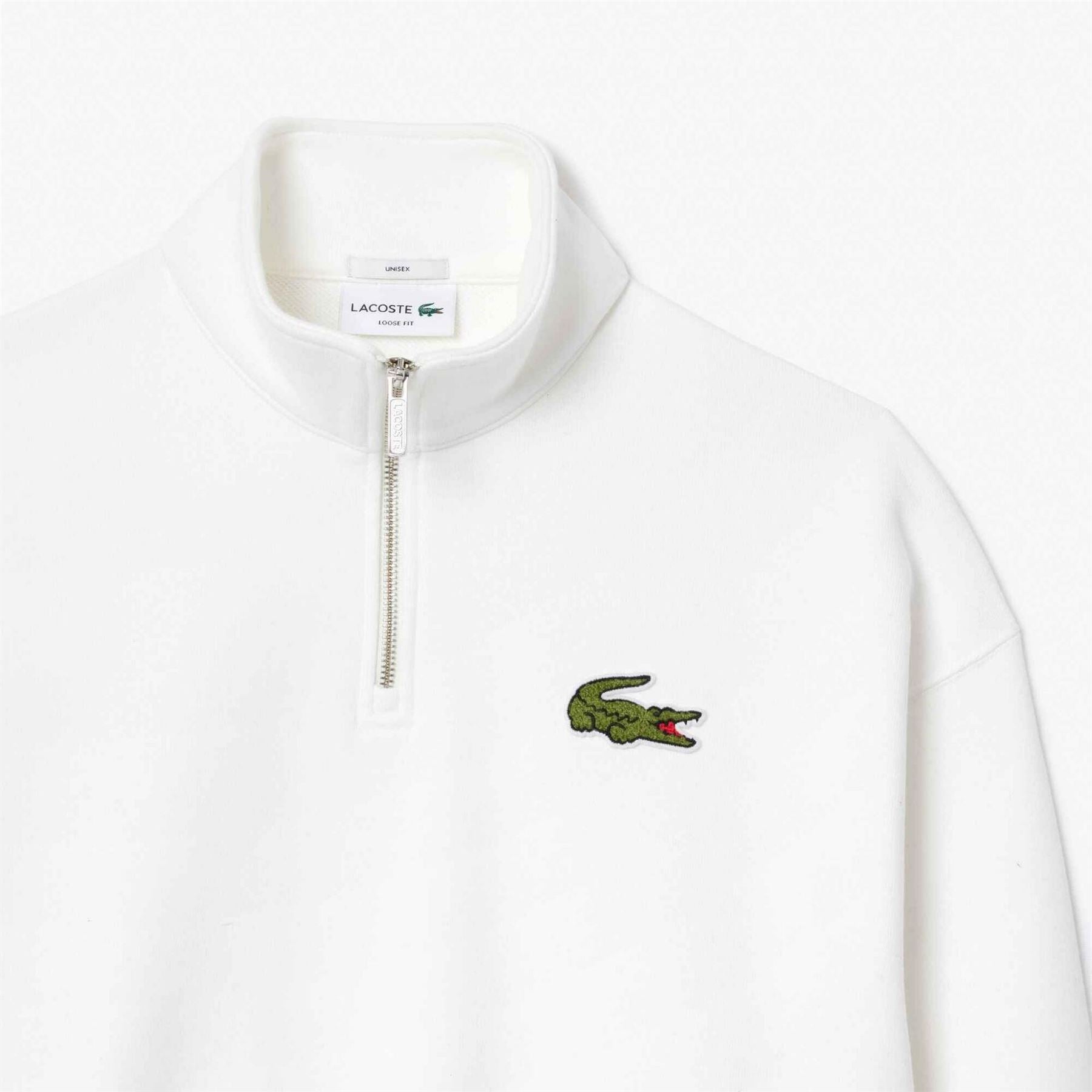 Lacoste Mock Neck Regular Fit Sweatshirt