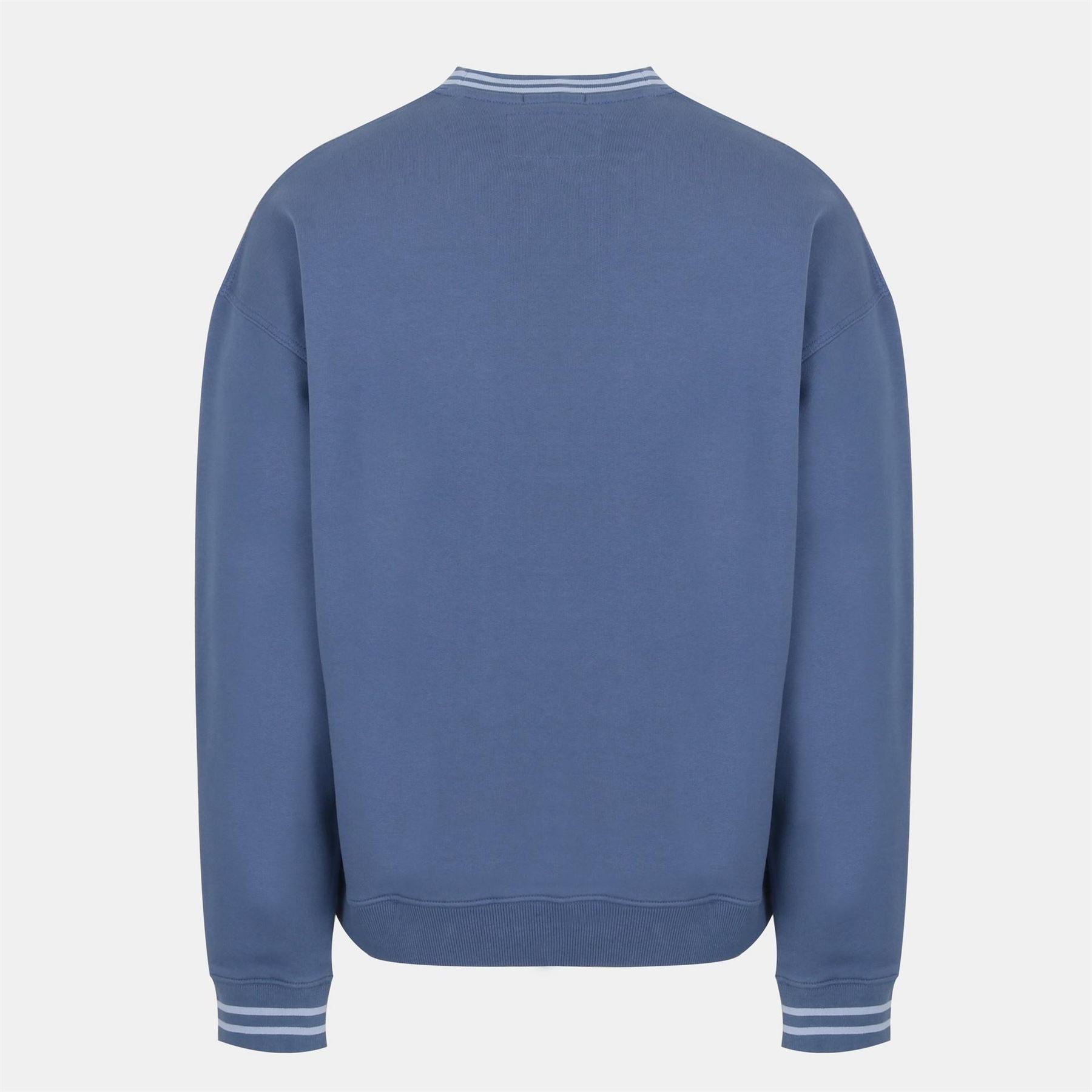 Jack Wills Tipped Graphic Cotton Long Sleeve Oversized Fit Crew Sweatshirt