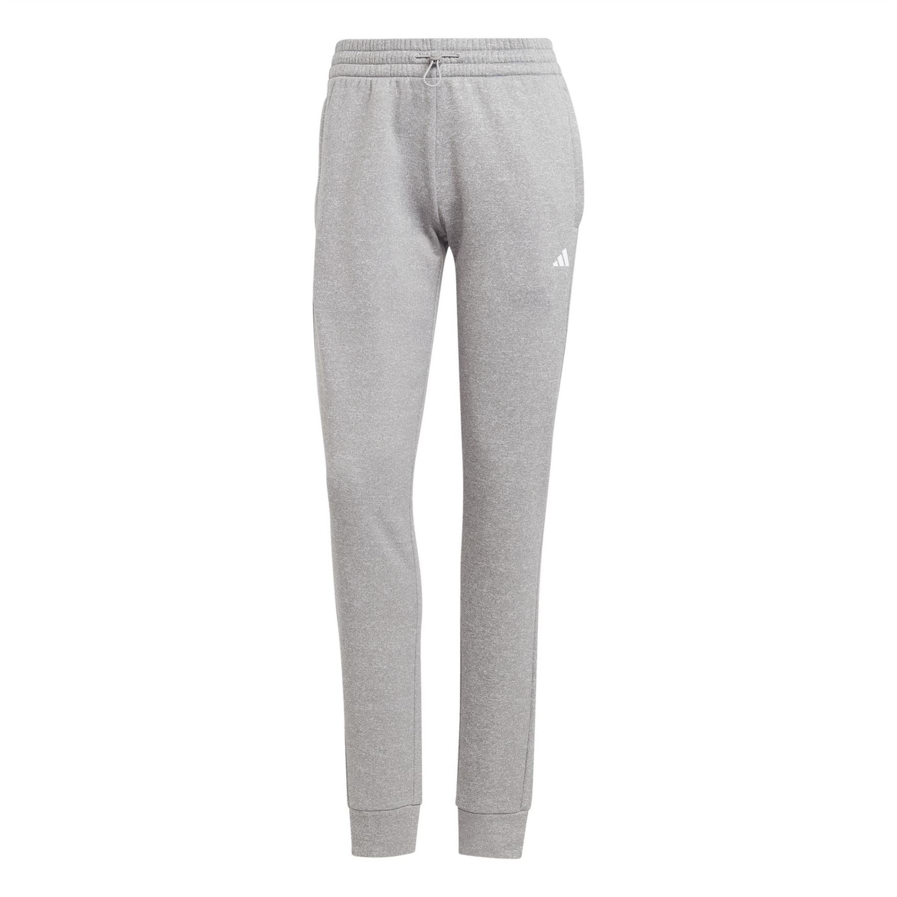 adidas Solid Patterned Slim Joggers