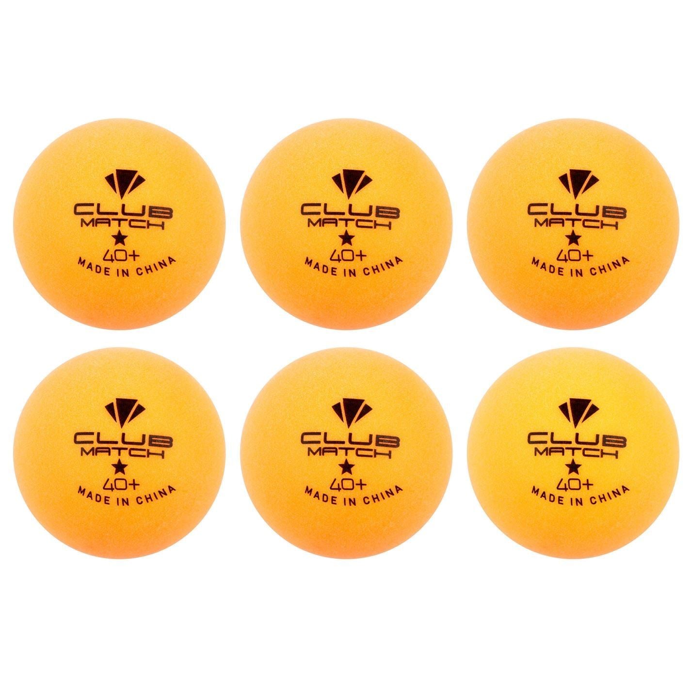 Carlton Club Table Tennis Balls 6 Pack Adults