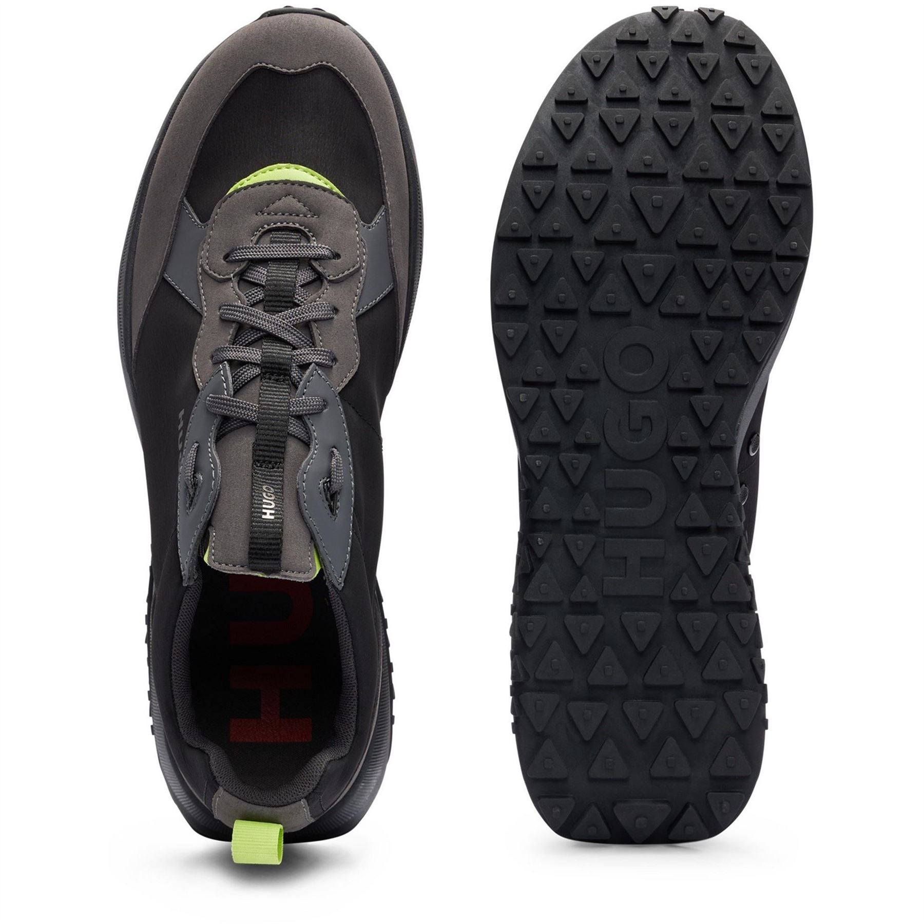Hugo Kane Runn Lace-Up Low Top Sneakers