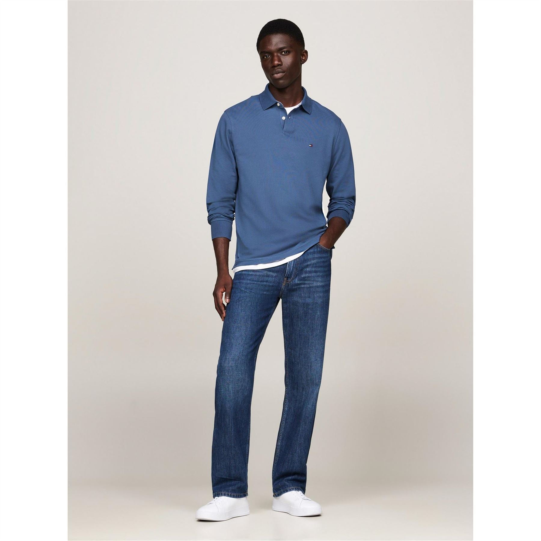 Tommy Hilfiger Long Sleeve Polo Shirt