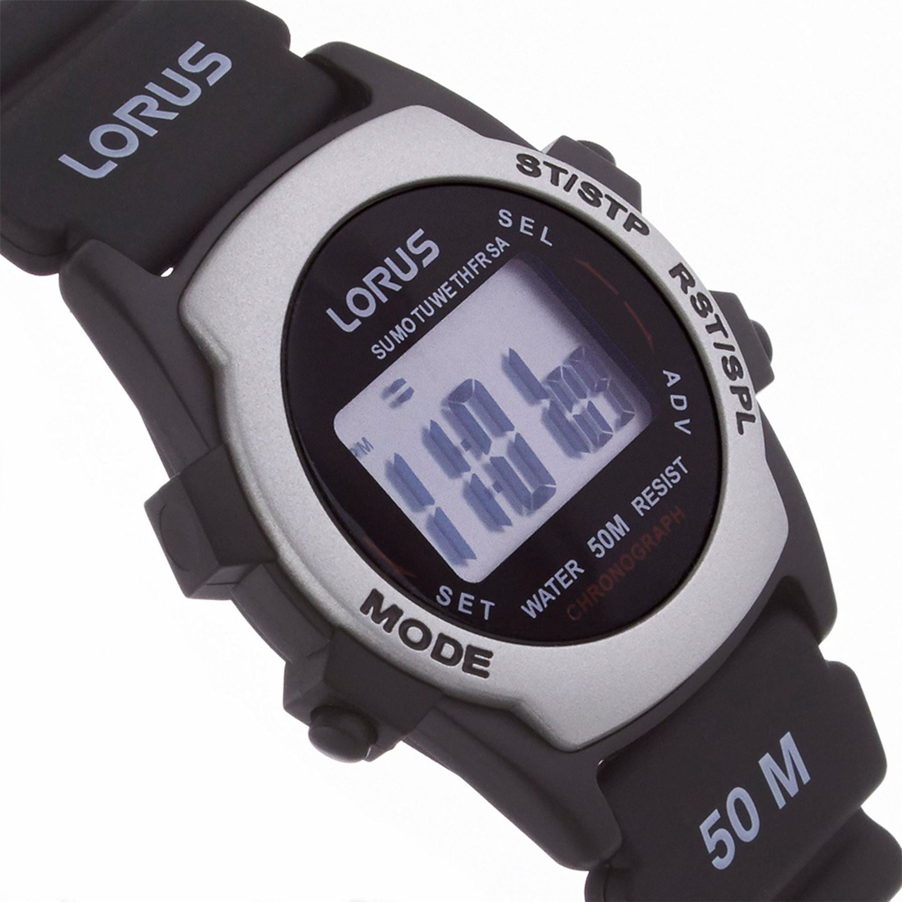Lorus Digital Rubber Strap Digital Watch