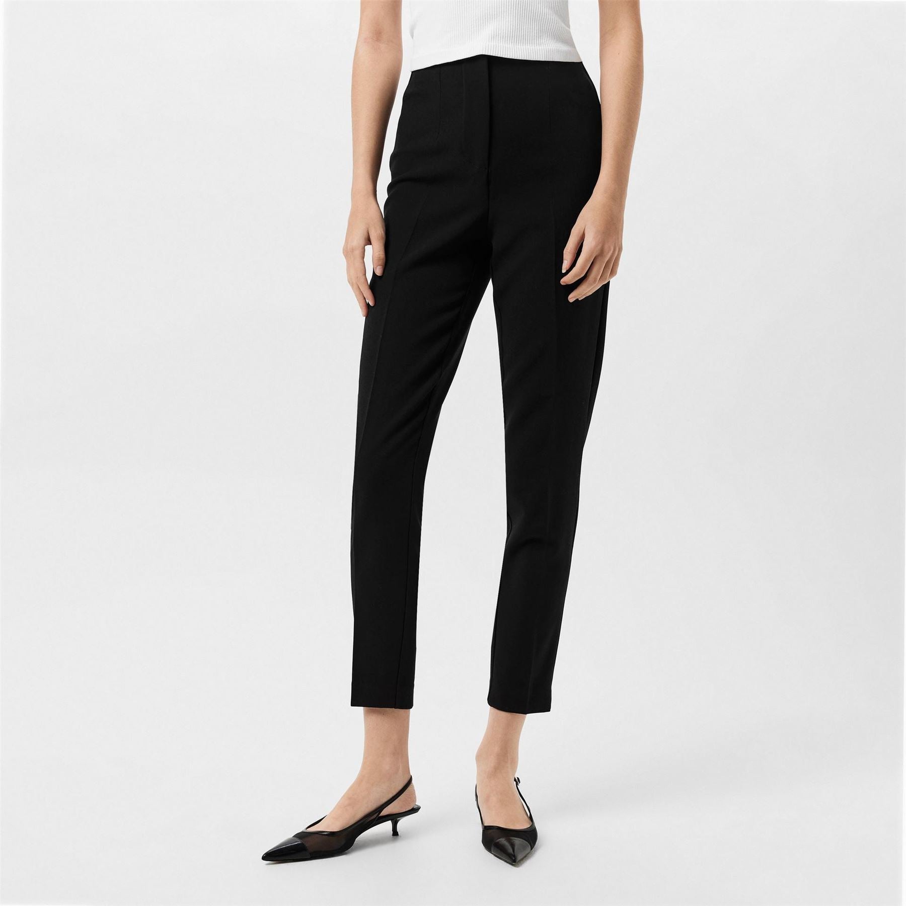 Vero Moda Vmsandy High Waisted Tapered Trousers