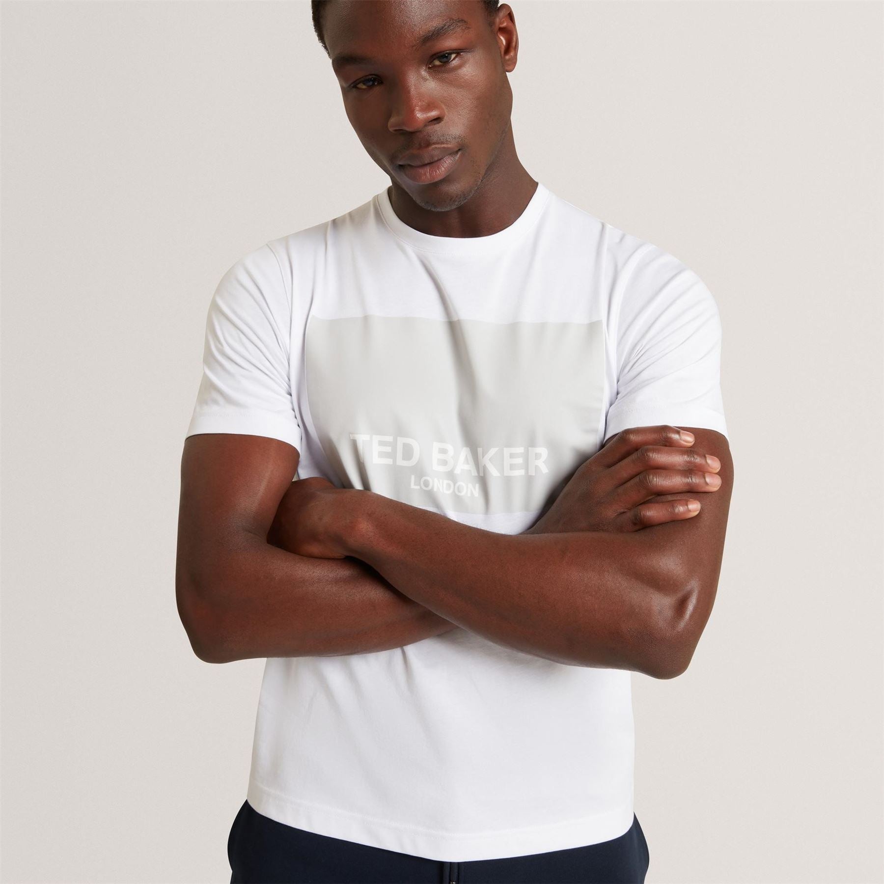 Ted Baker Baker Ss Box Graphic Logo Tee