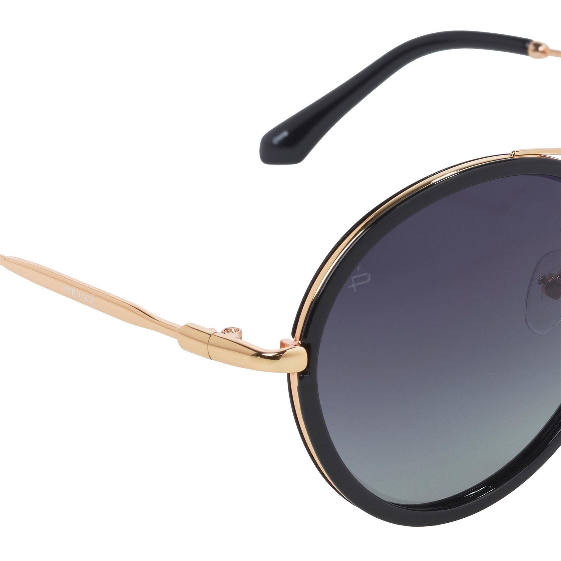 Prive Revaux The Mogul Round Full Rim Sunglasses