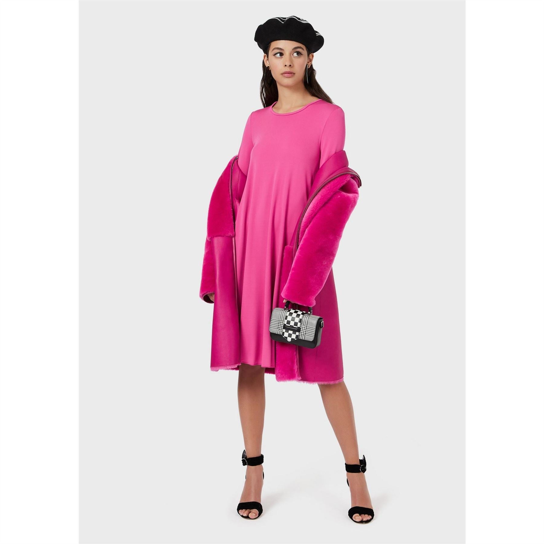 Emporio Armani Reversible Shearling Fur Coat