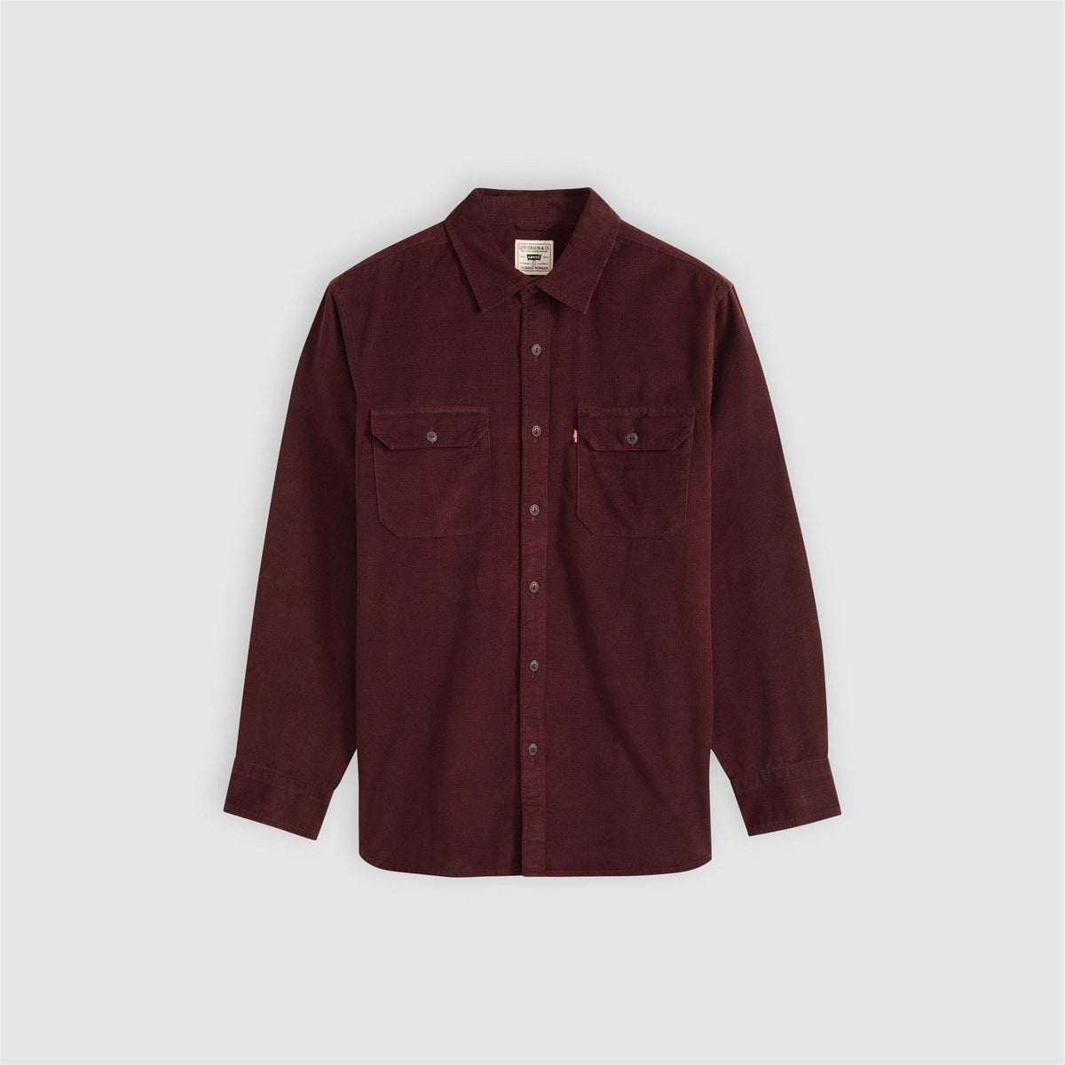 Levis Jackson Collared Long Sleeve Relaxed Fit Shirt
